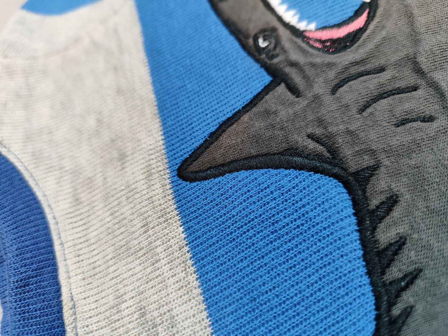 Blue Cotton Sweatshirt with Shark - Gap
