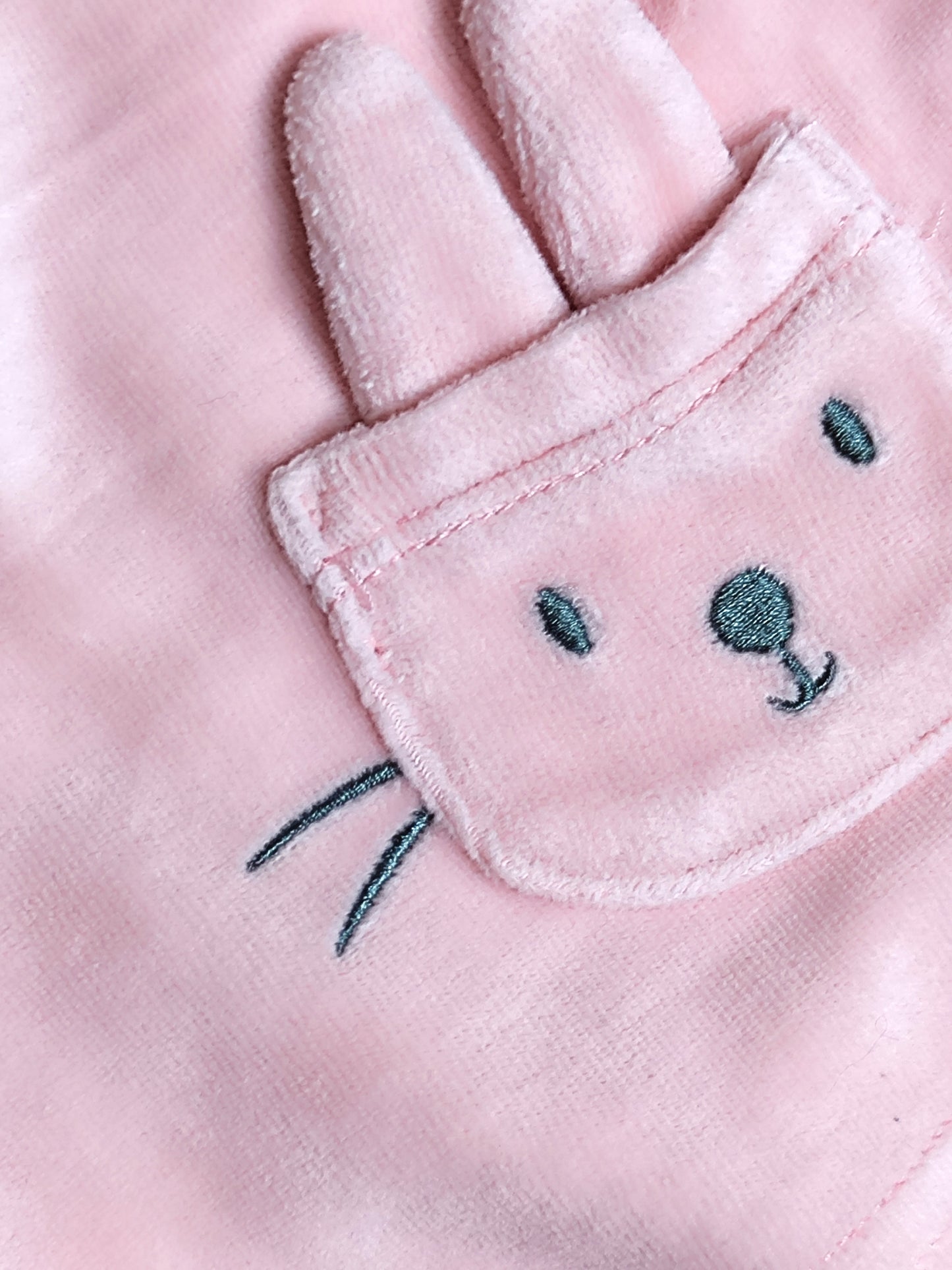 Pink Bunny Romper - Liegelind