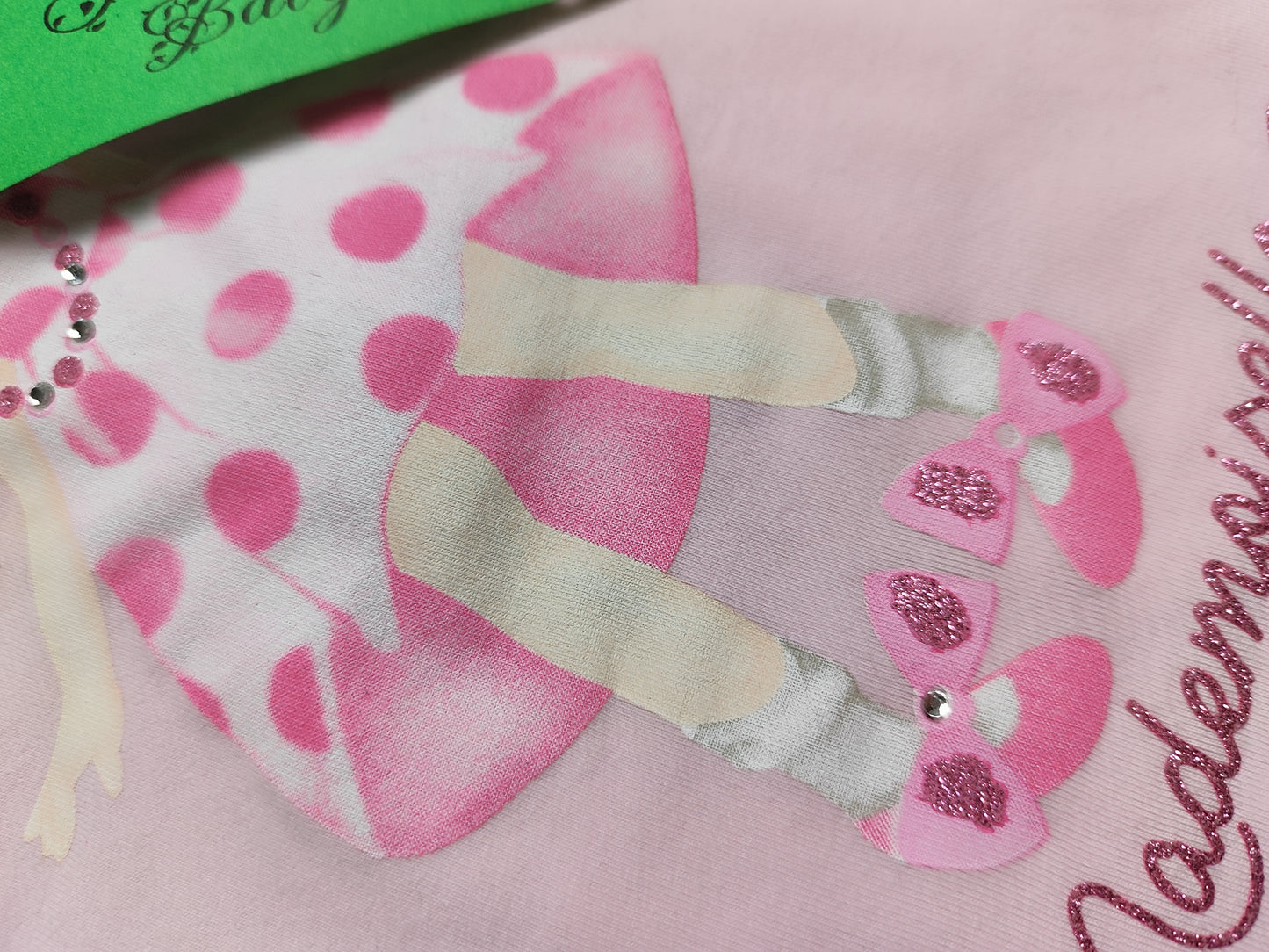 Maglietta maniche corte rosa - Om Love