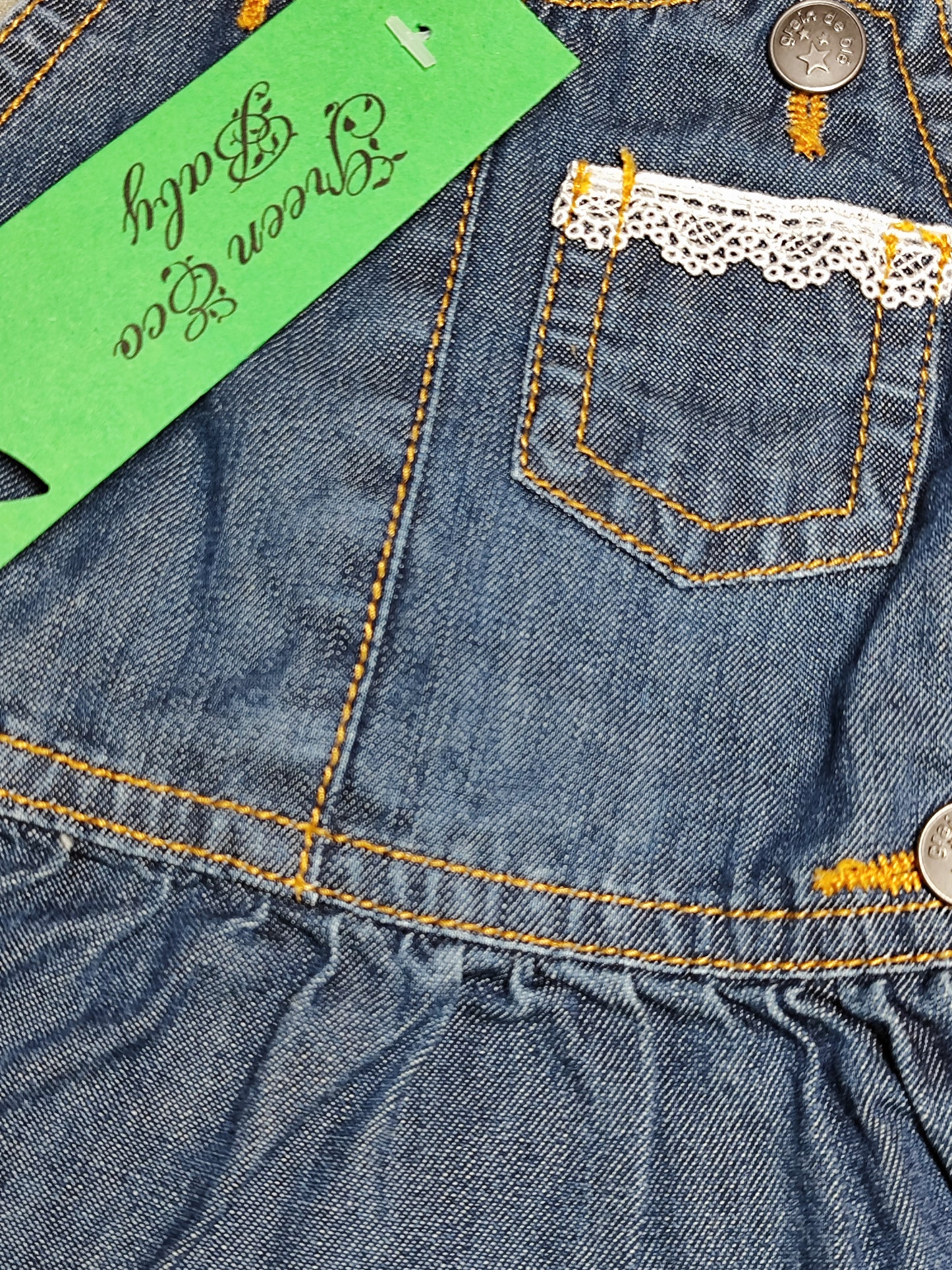 Denim Dress - Grain de Blé