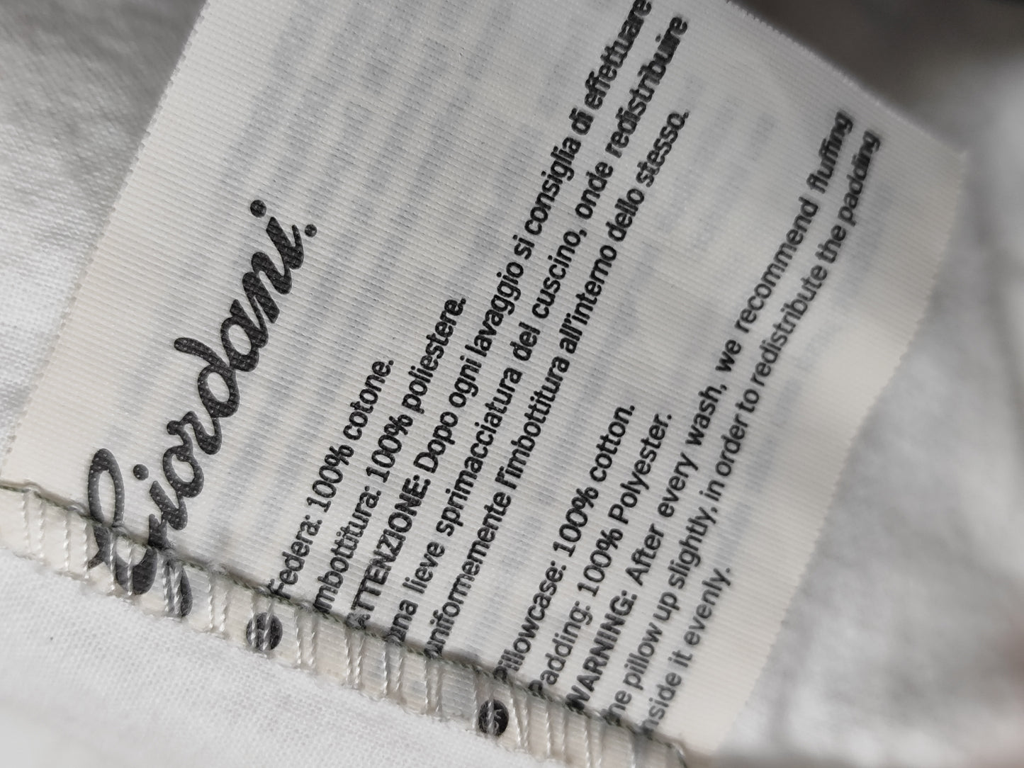 Cot/Crib Pillow - Giordani