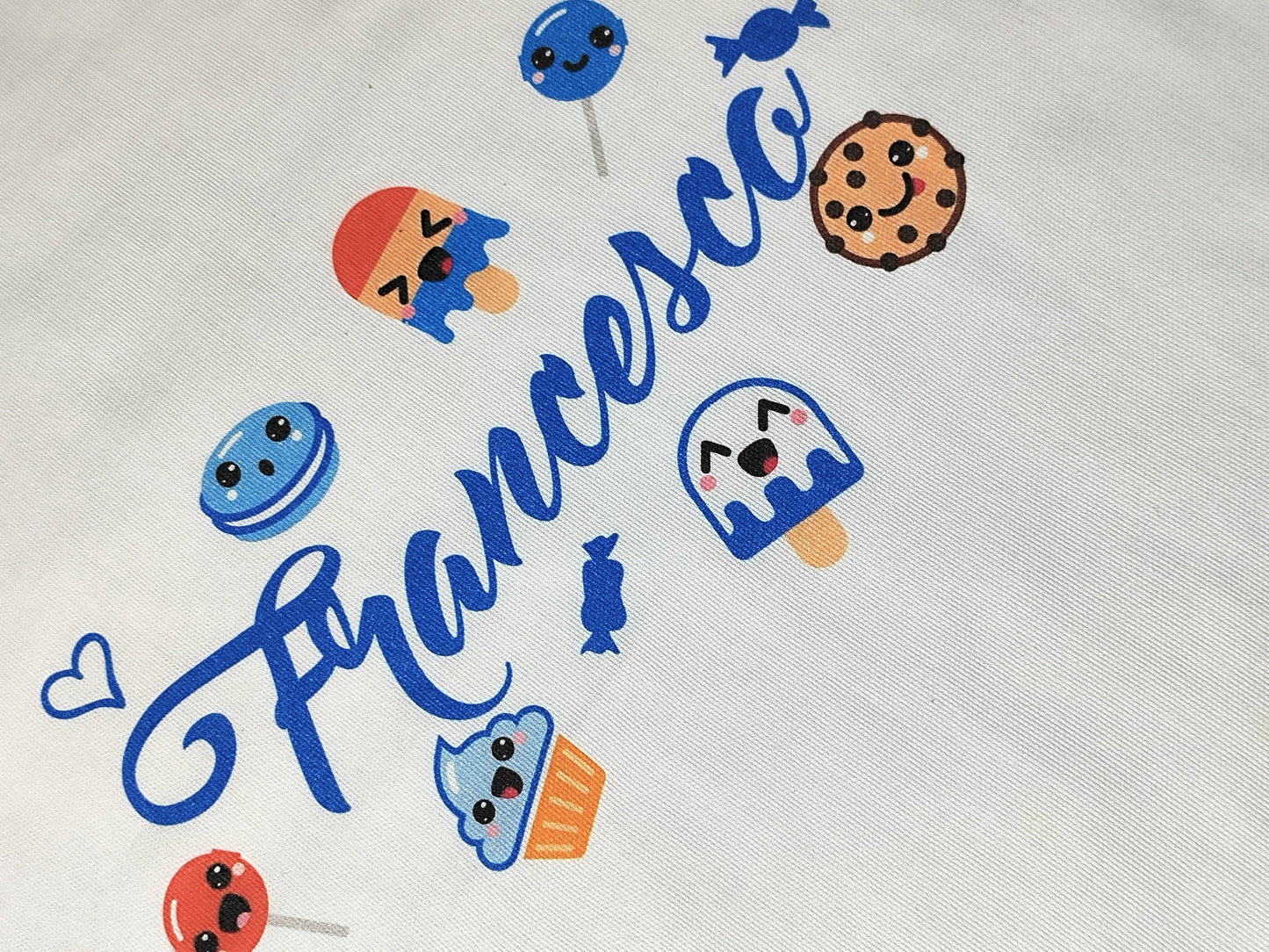 "Francesco" Personalized Bed Sheet for Cot/Crib - SuyItalianStyle