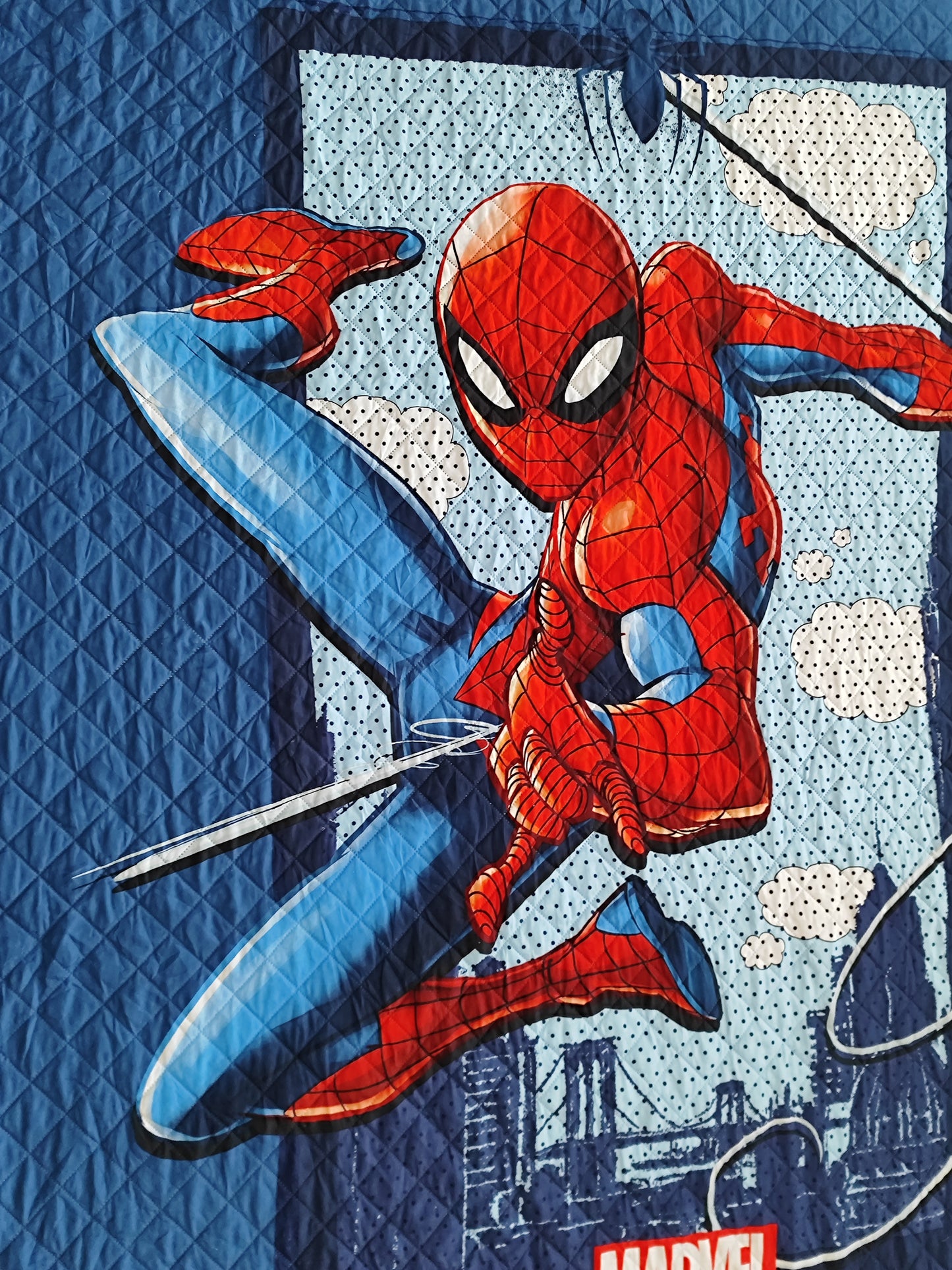 Single Bedspread Quilt - Spiderman