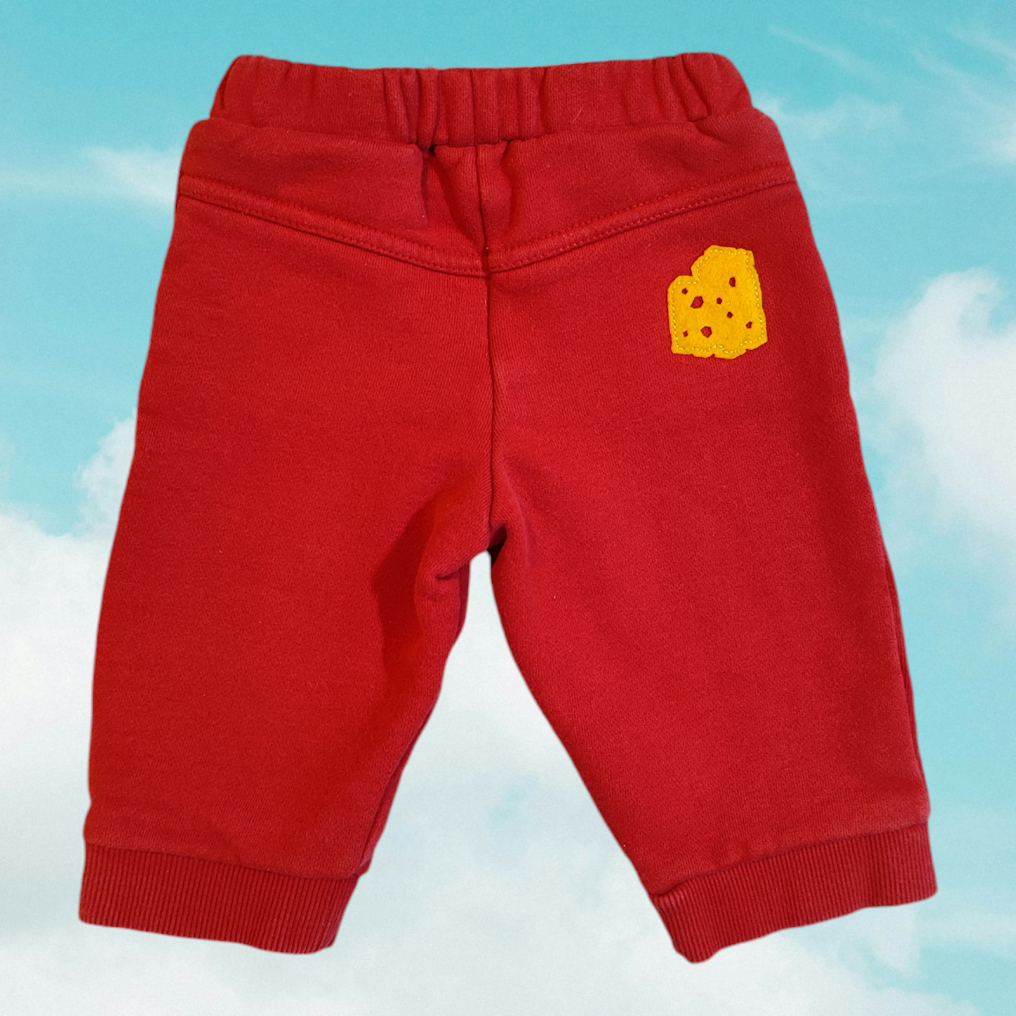 Red Cotton Tracksuit Bottoms - Hanna Barbera x Original Marines
