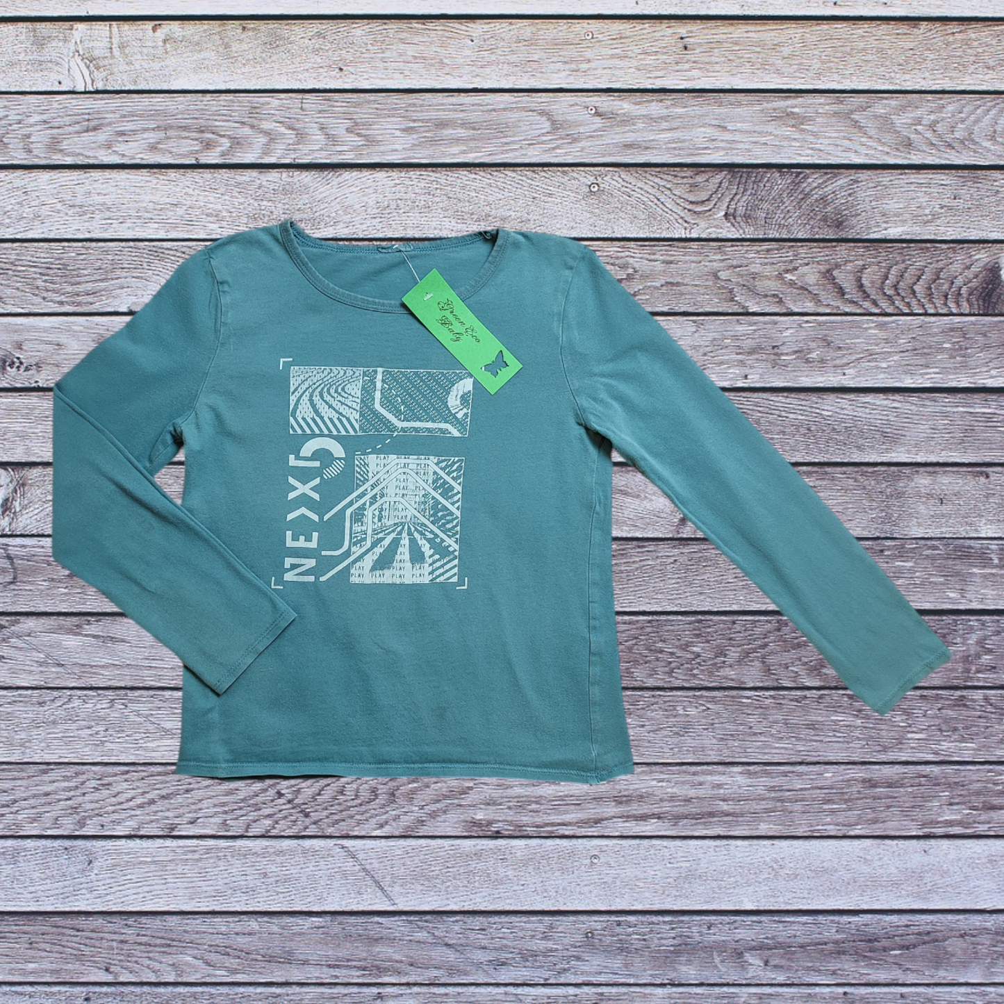 Green Long Sleeve T-Shirt