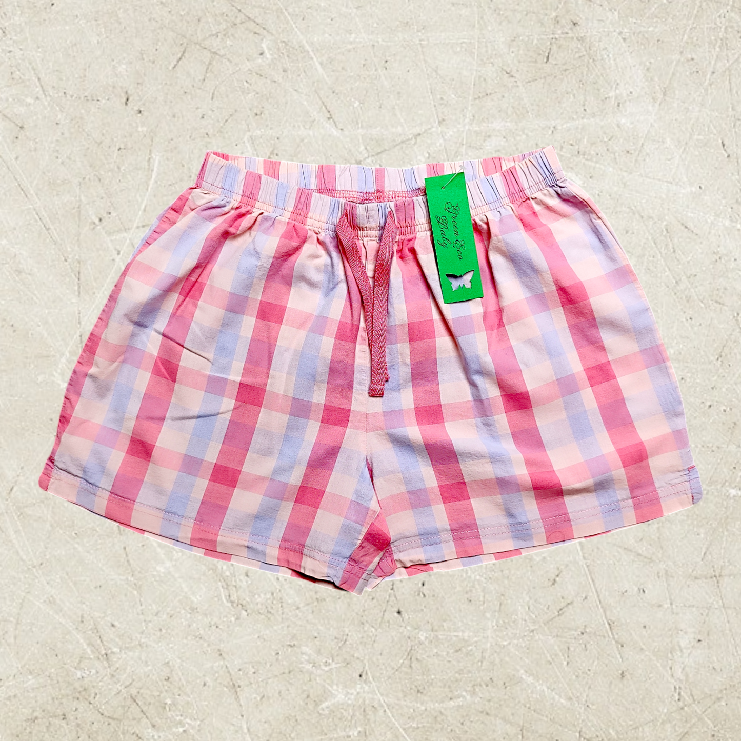 Pink Checkered Shorts - Pepperts
