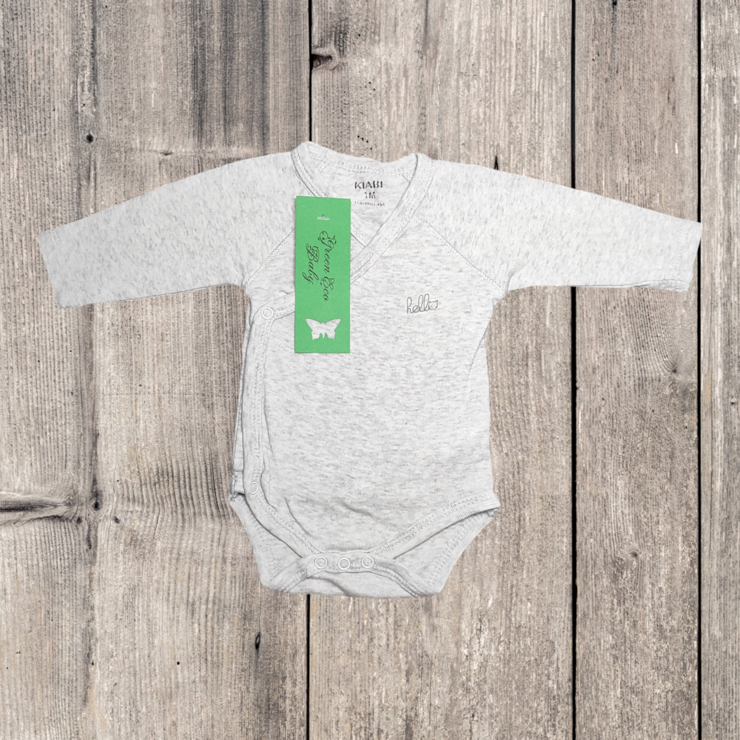 Long-sleeved cotton bodysuit - Kiabi