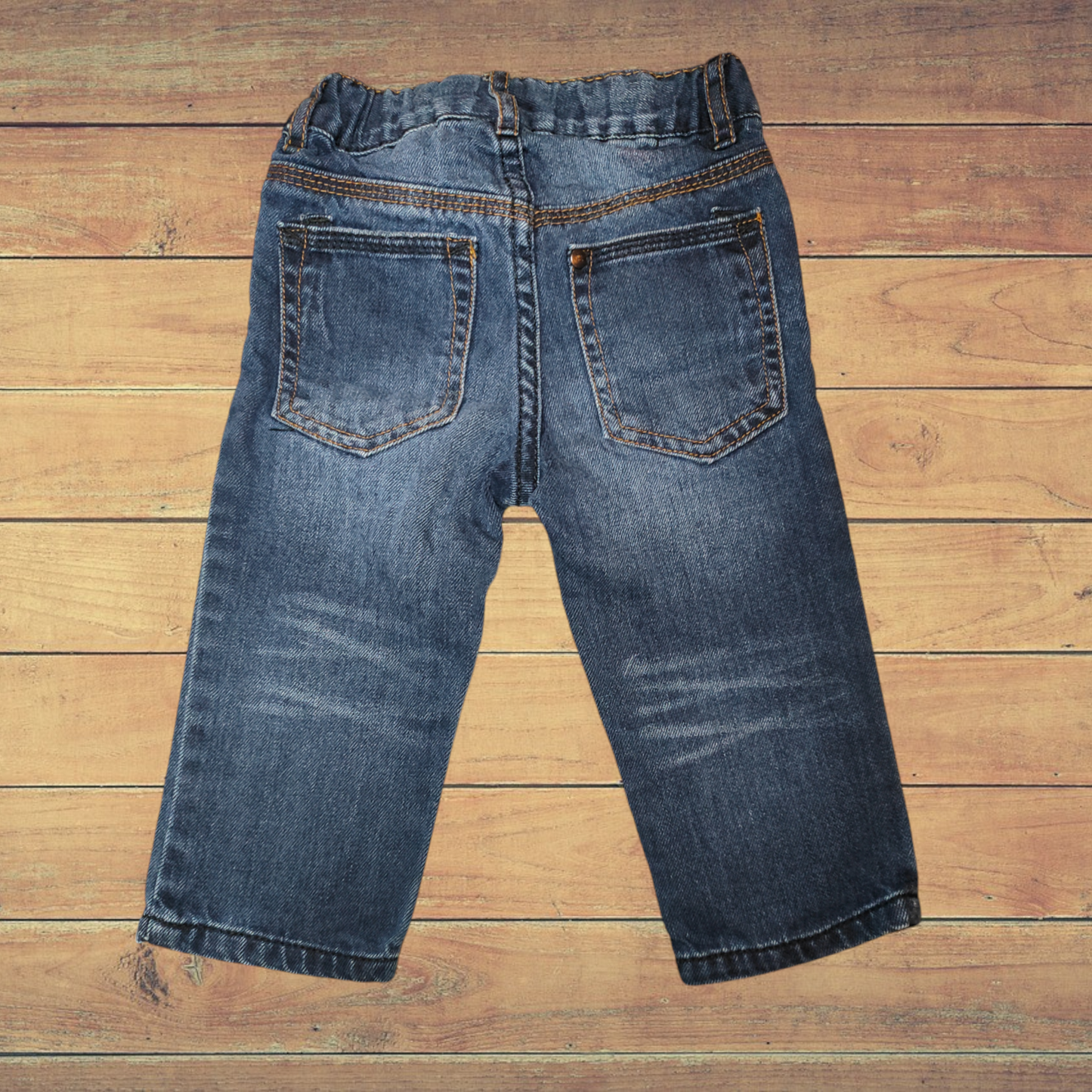 Long denim jeans - H&M