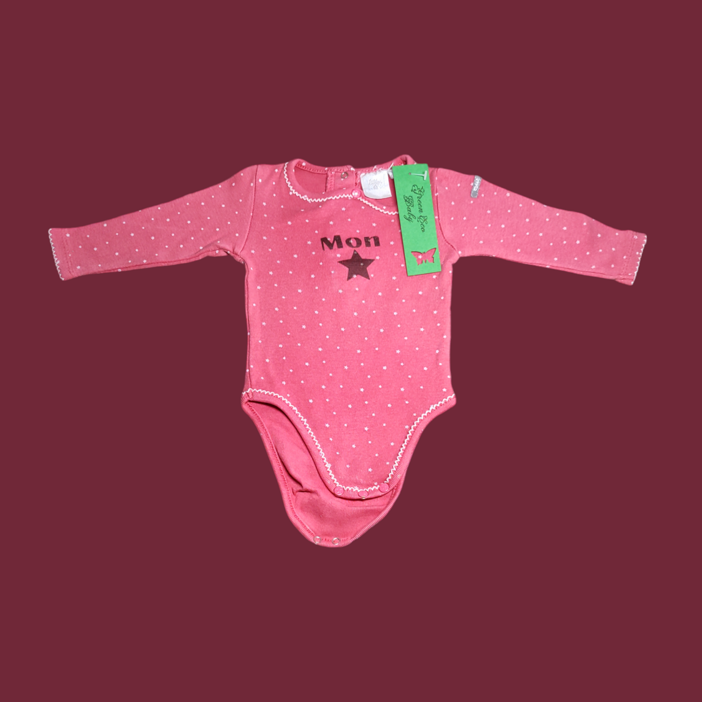 long-sleeved bodysuit in cotton - Cadet Rousselle
