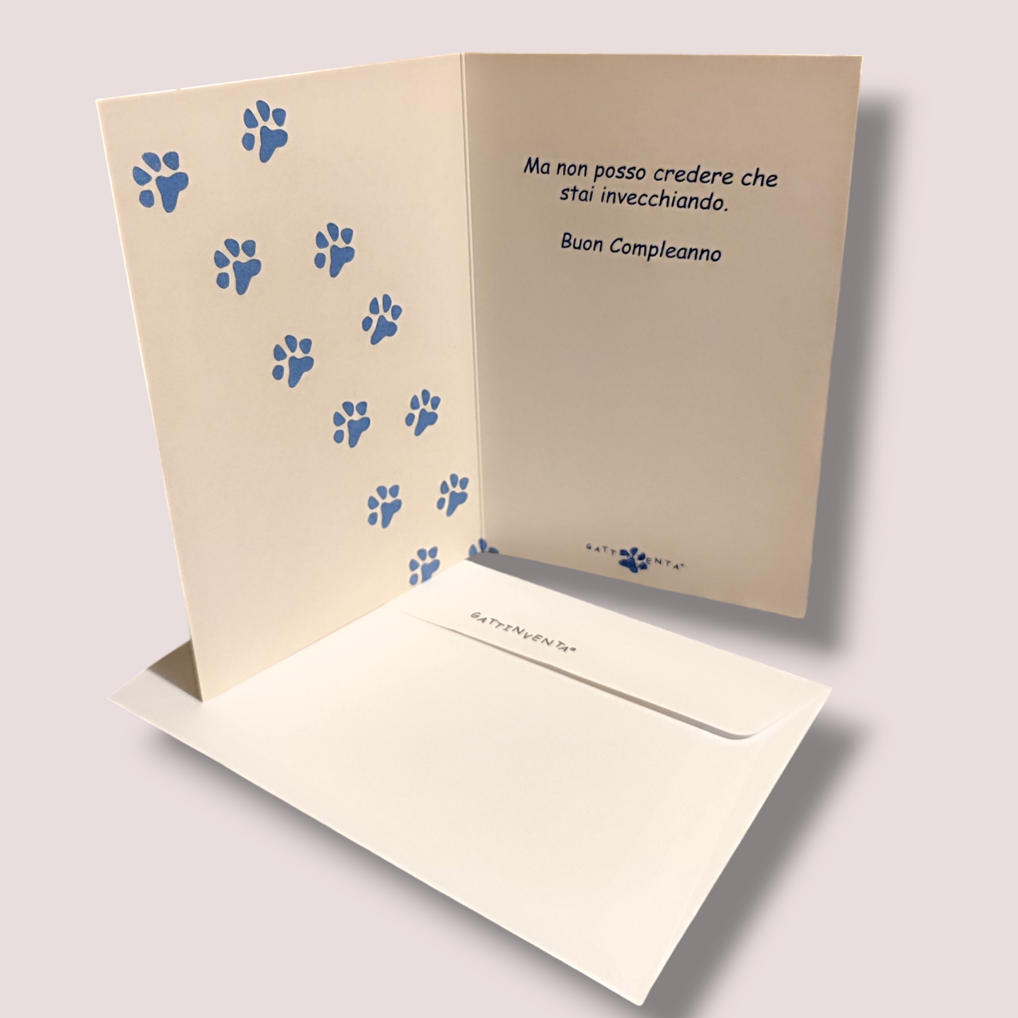 Birthday greeting card - Gattinventa