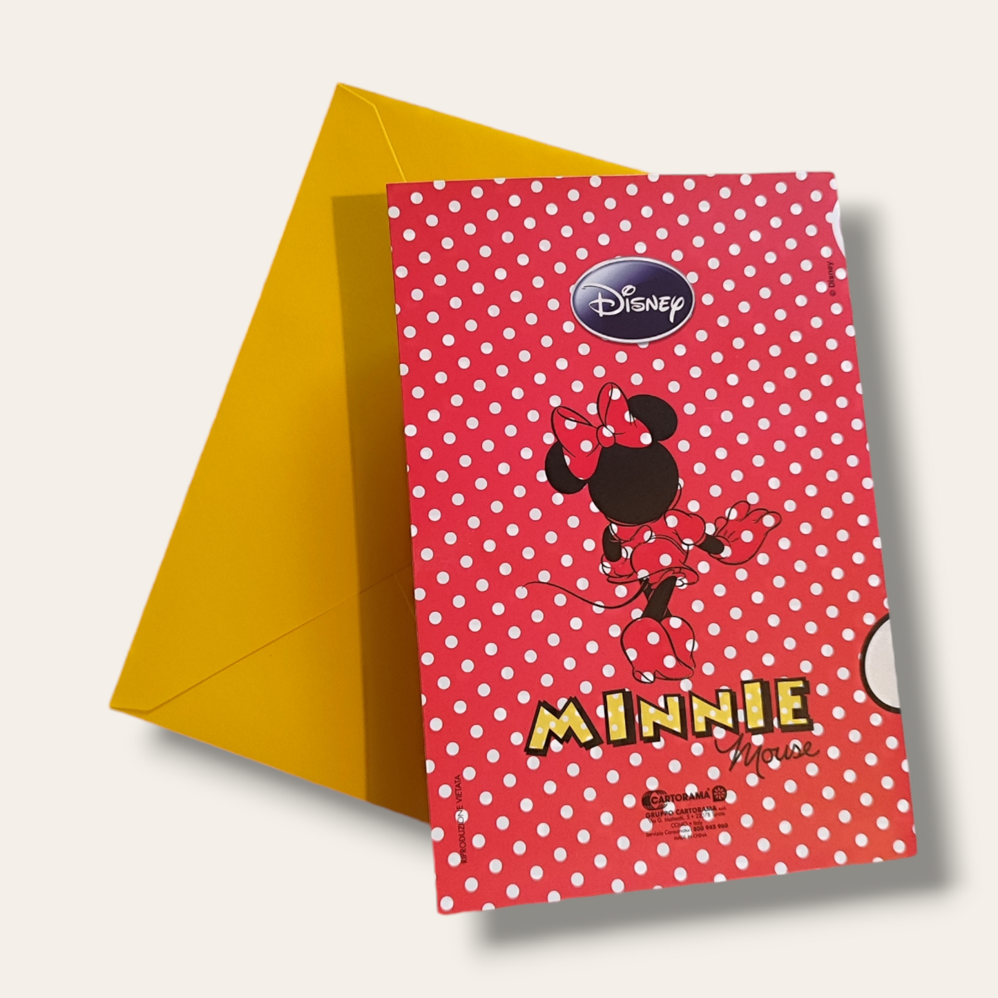 Greeting Card - Minnie