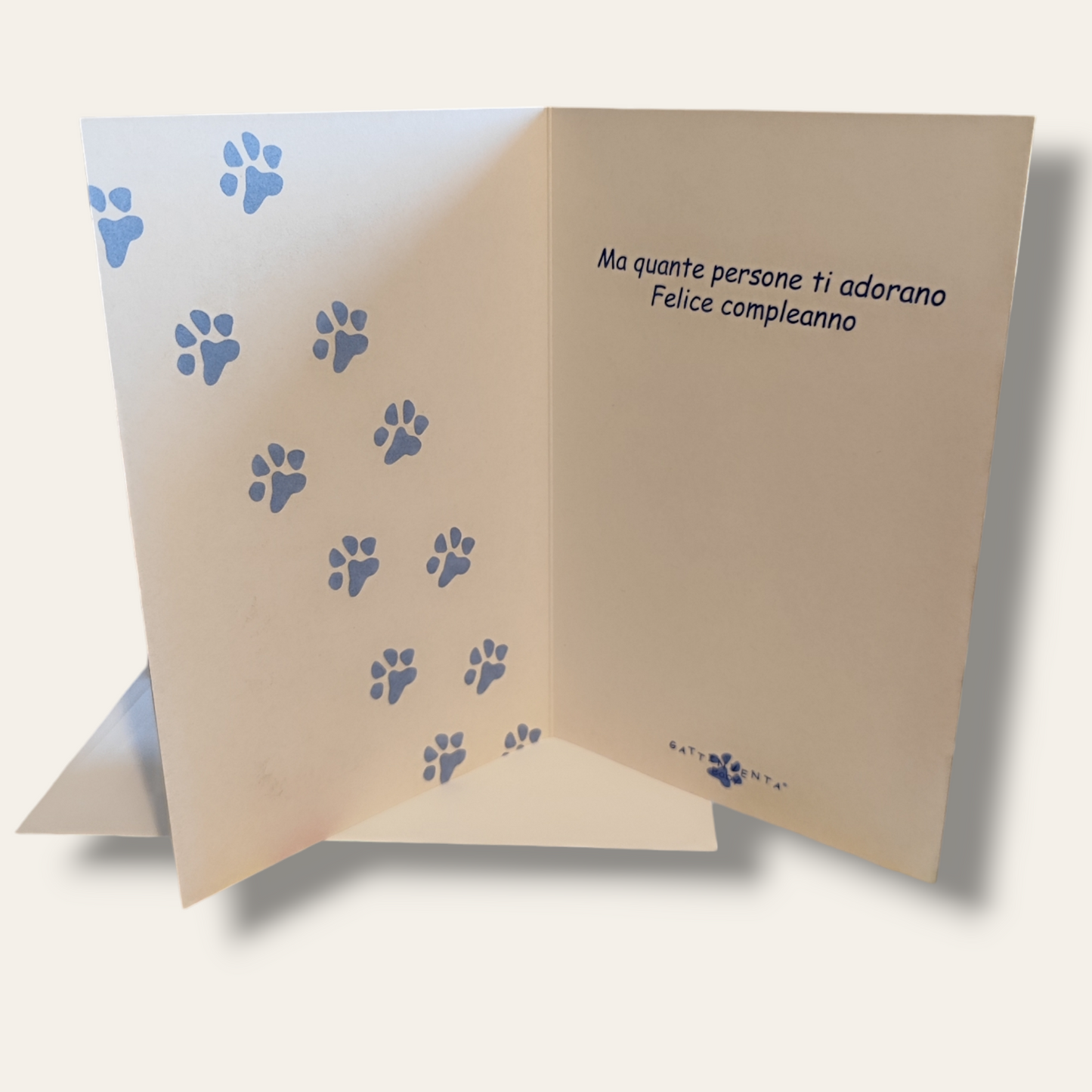 Birthday greeting card - Gattinventa