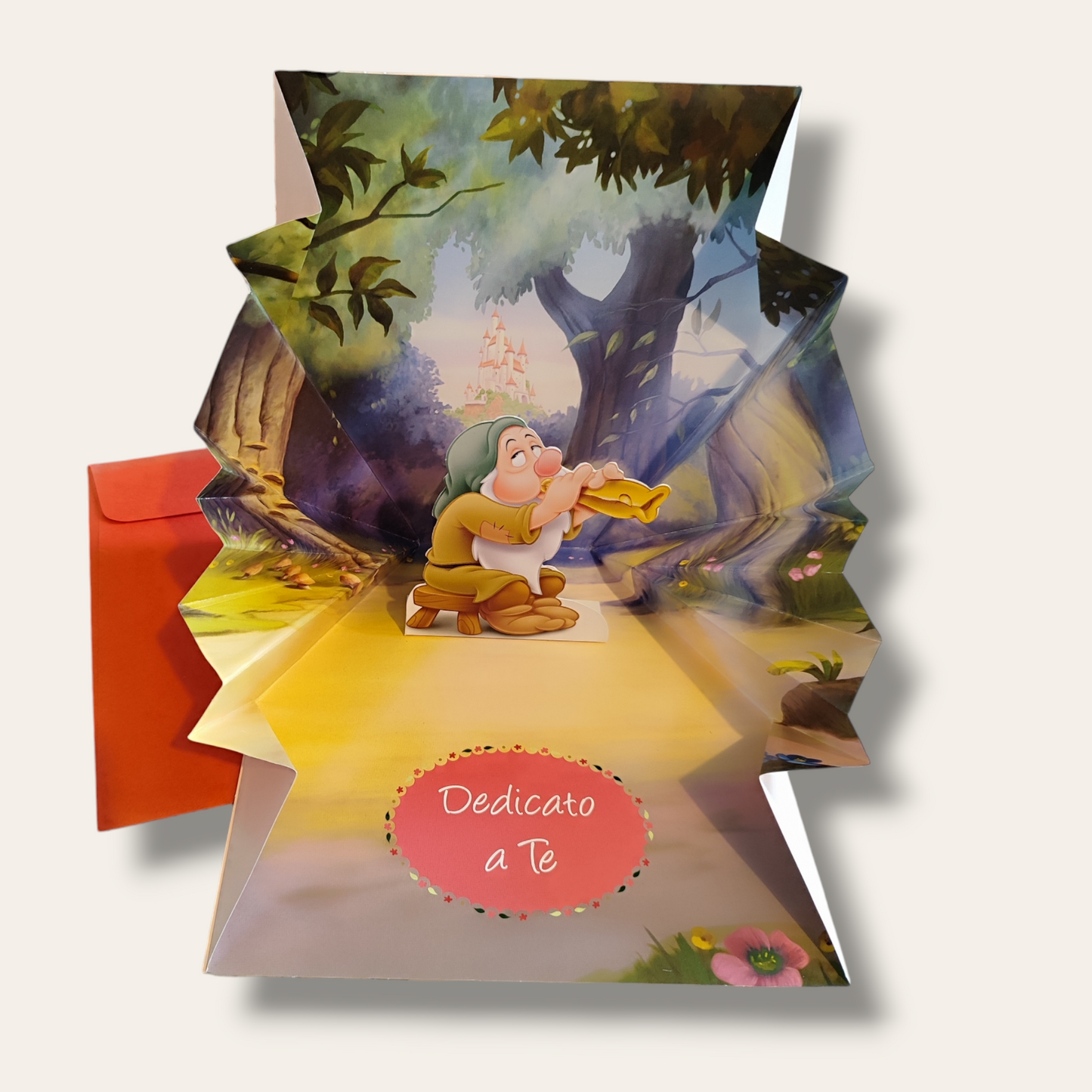 Greeting Card - Seven Dwarfs Sleep
