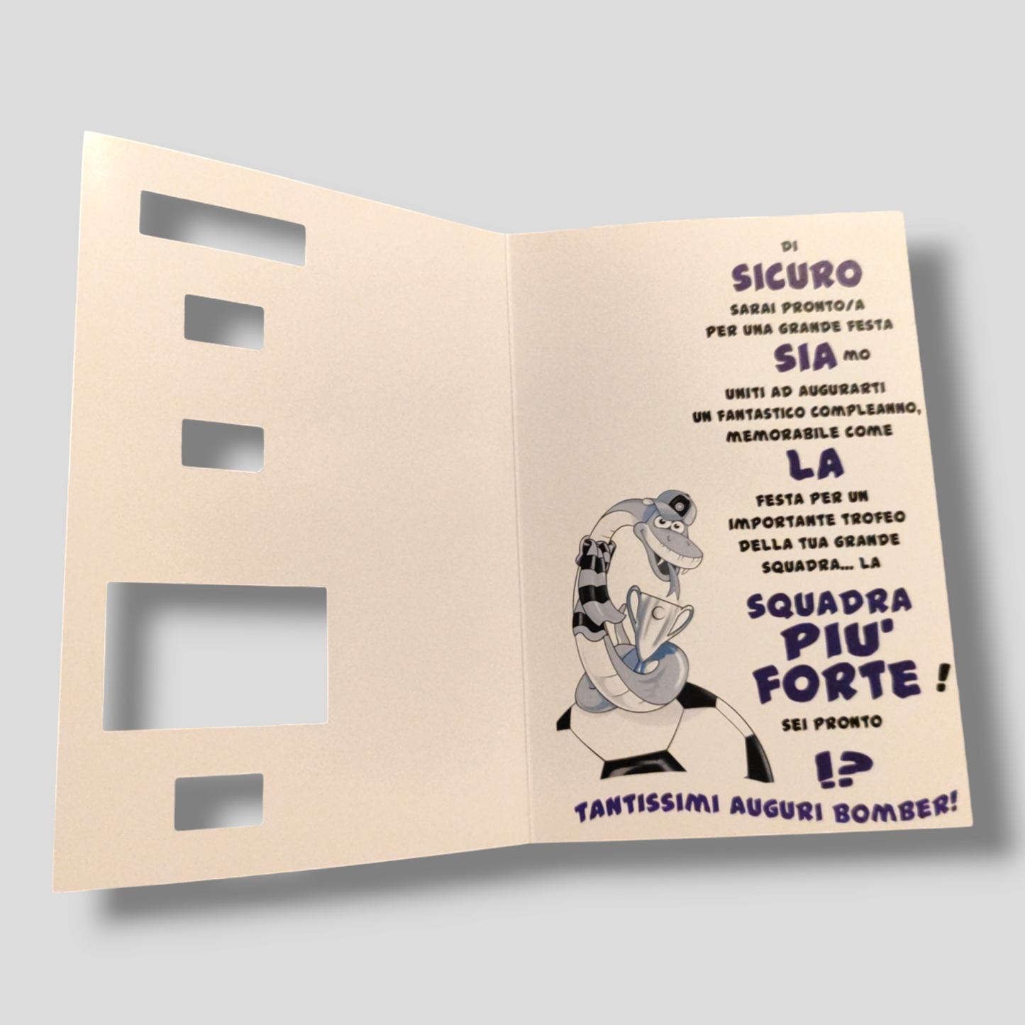 Greeting Card - Neroazzurro