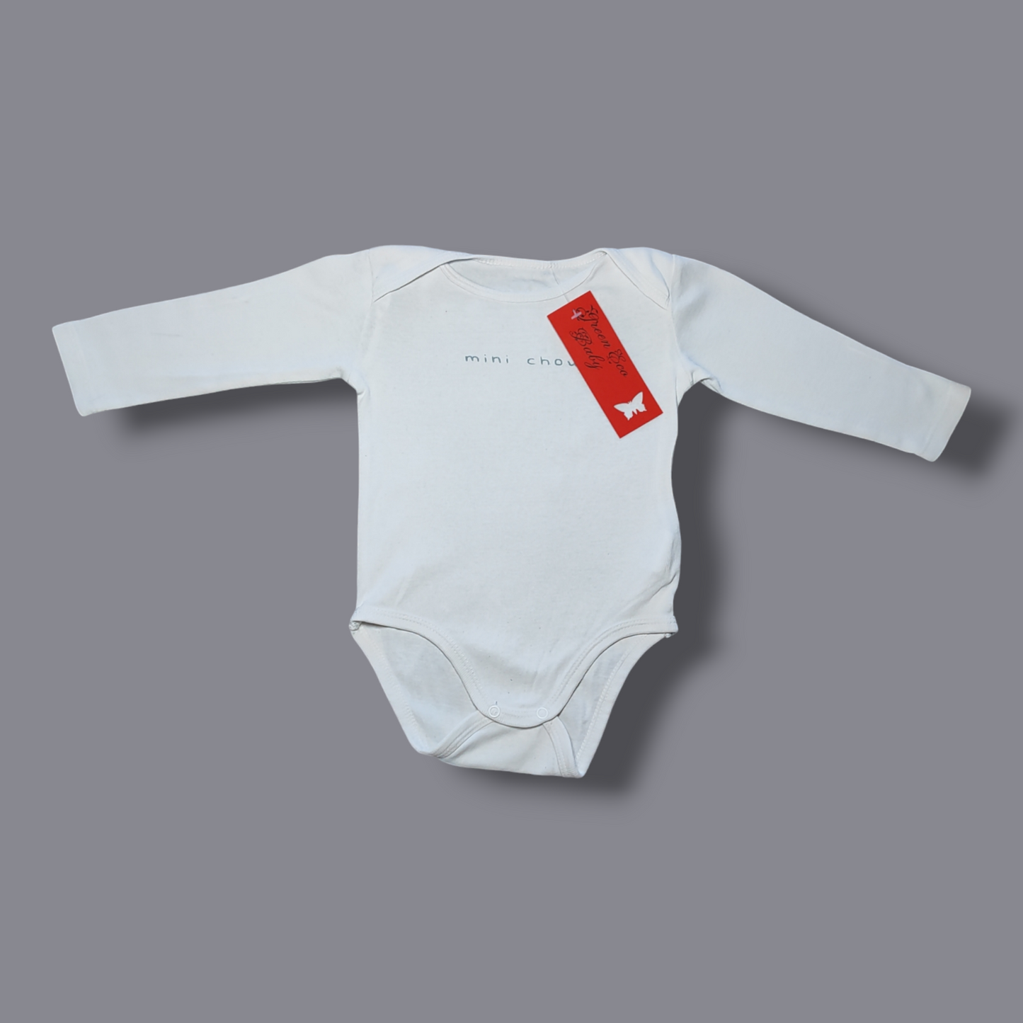 Long Sleeve Cotton Bodysuit - No Brand