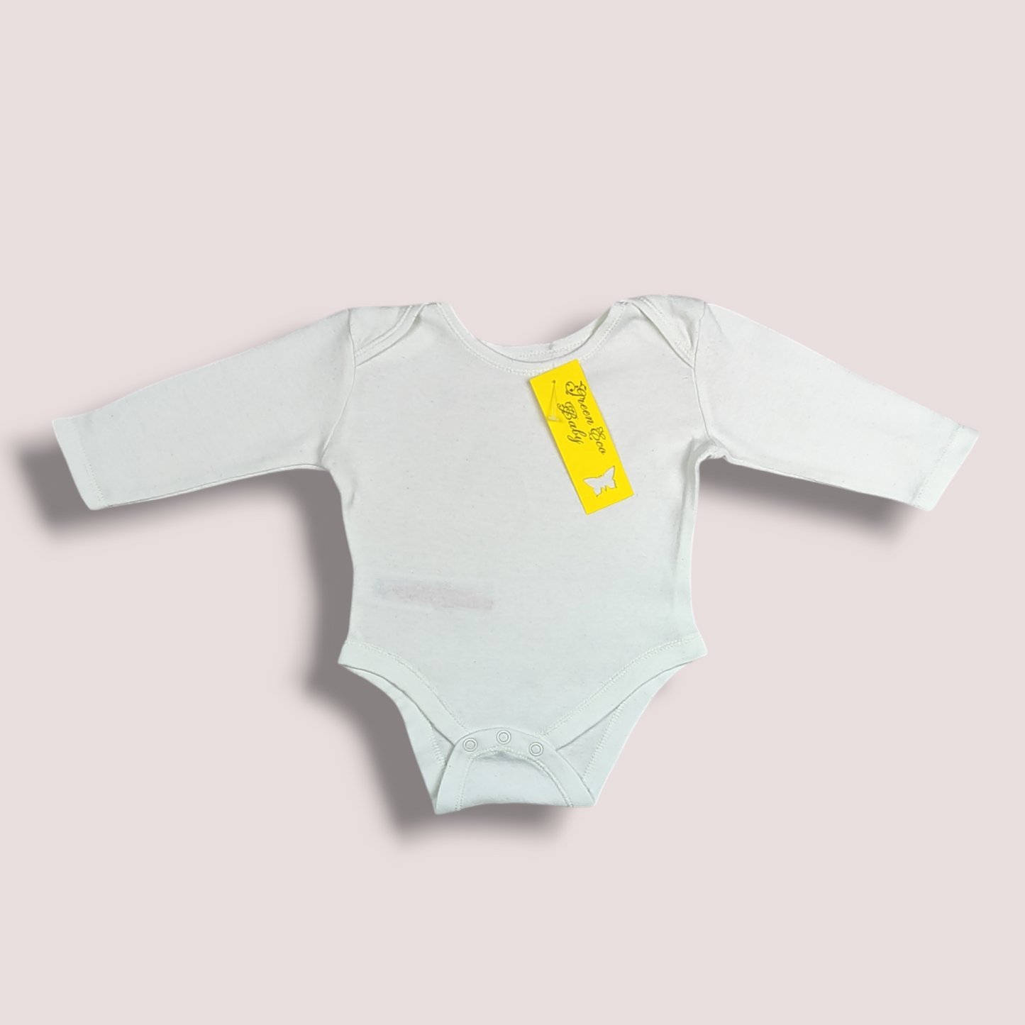 Cotton Long Sleeve Bodysuit - Primark