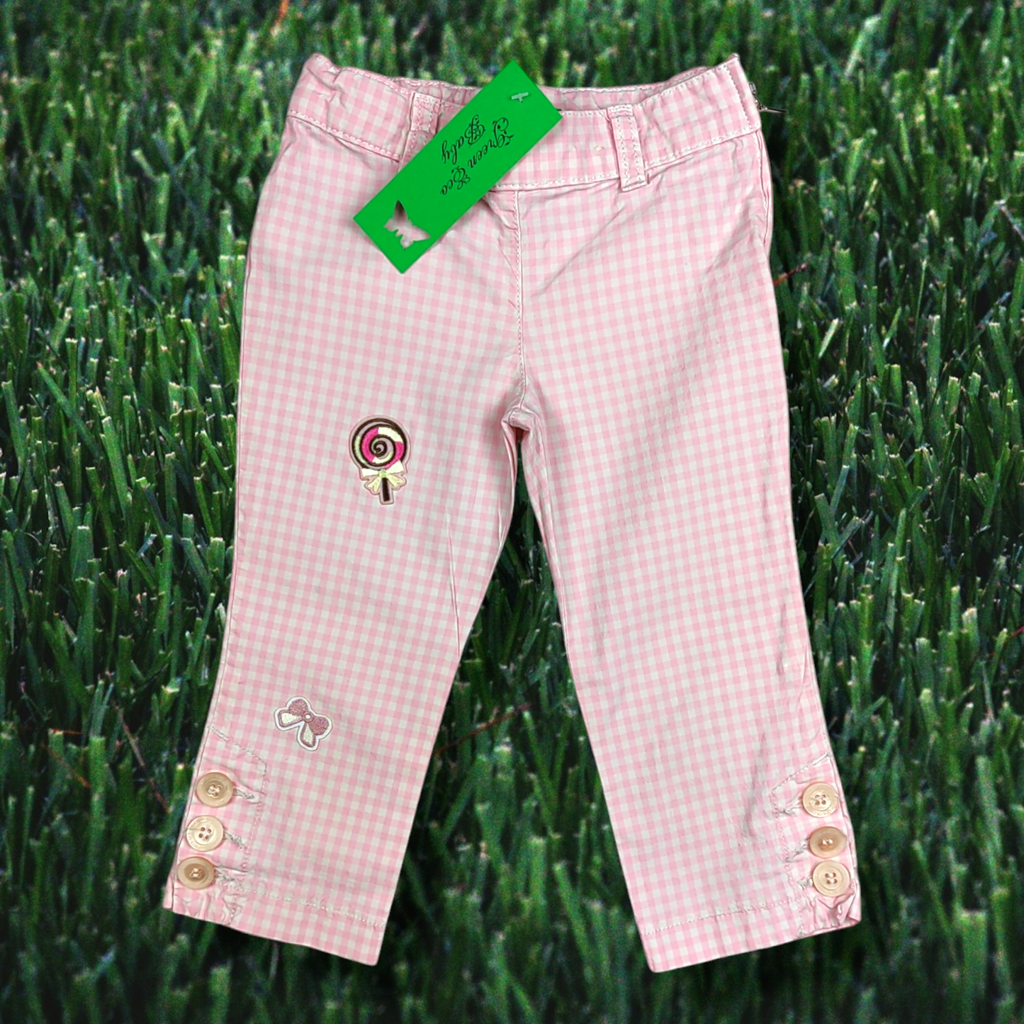 Long Cotton Trousers - Benetton