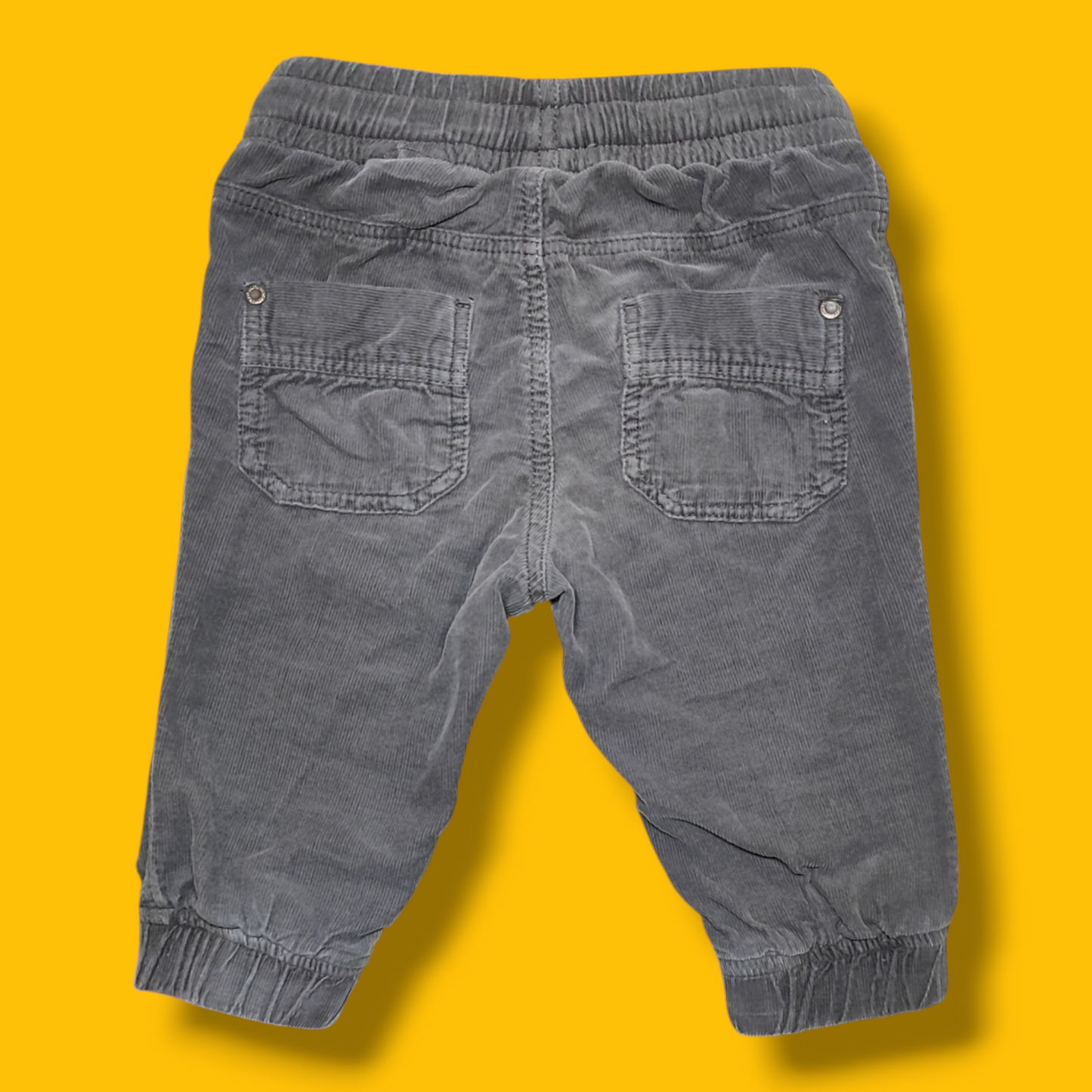 Long Cotton Trousers - H&M