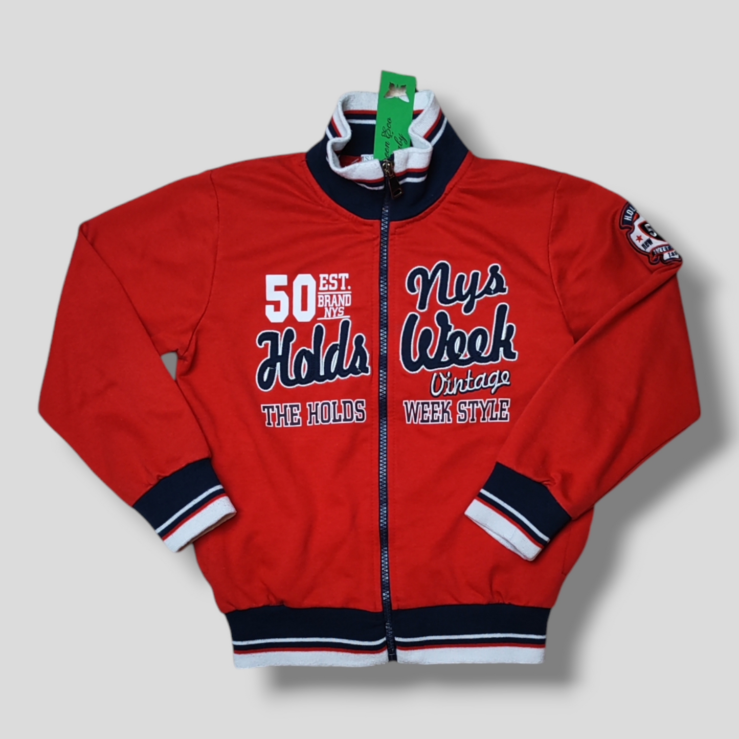 Zip Up Hoodie - Holly Star