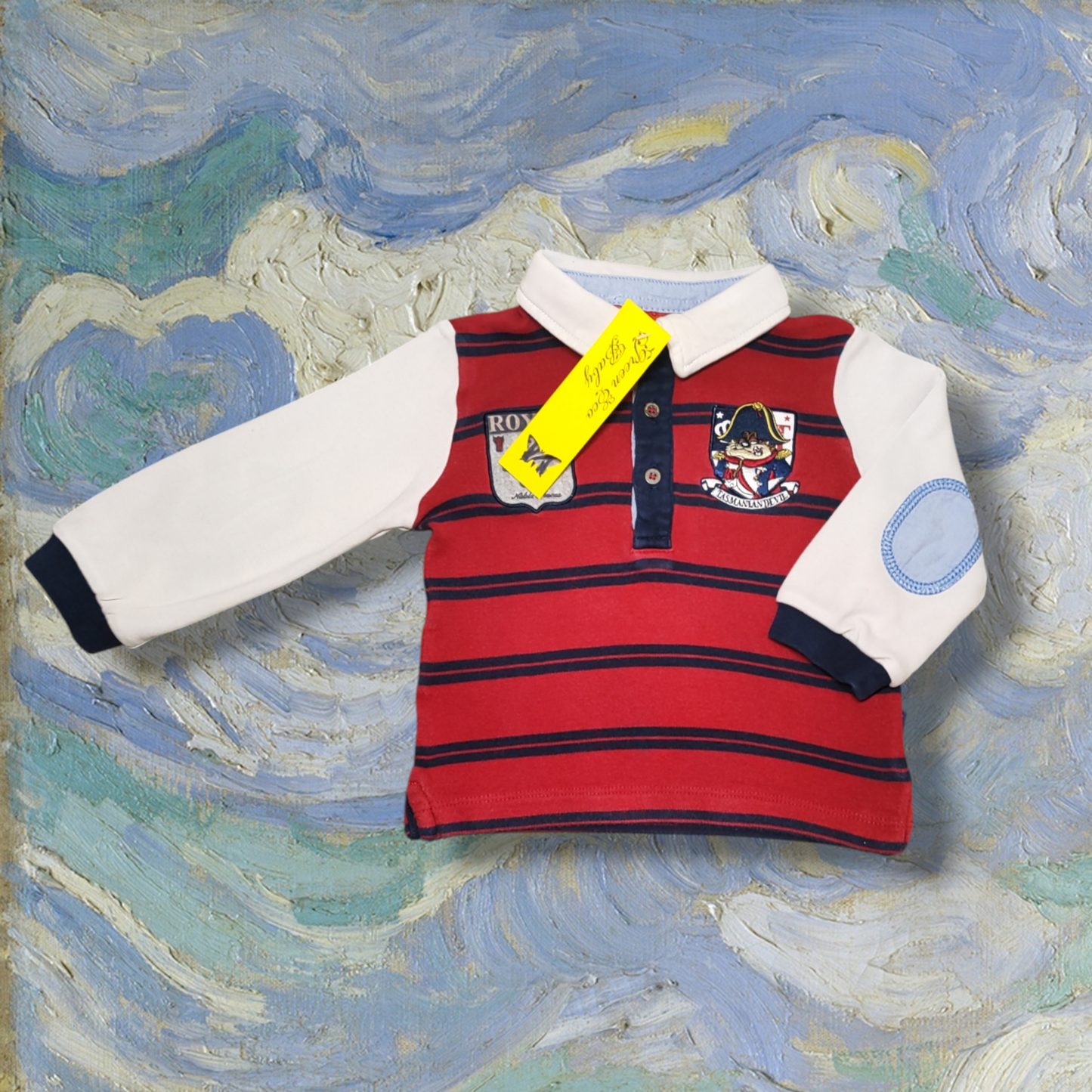 Long Sleeve Polo Shirt - Original Marines