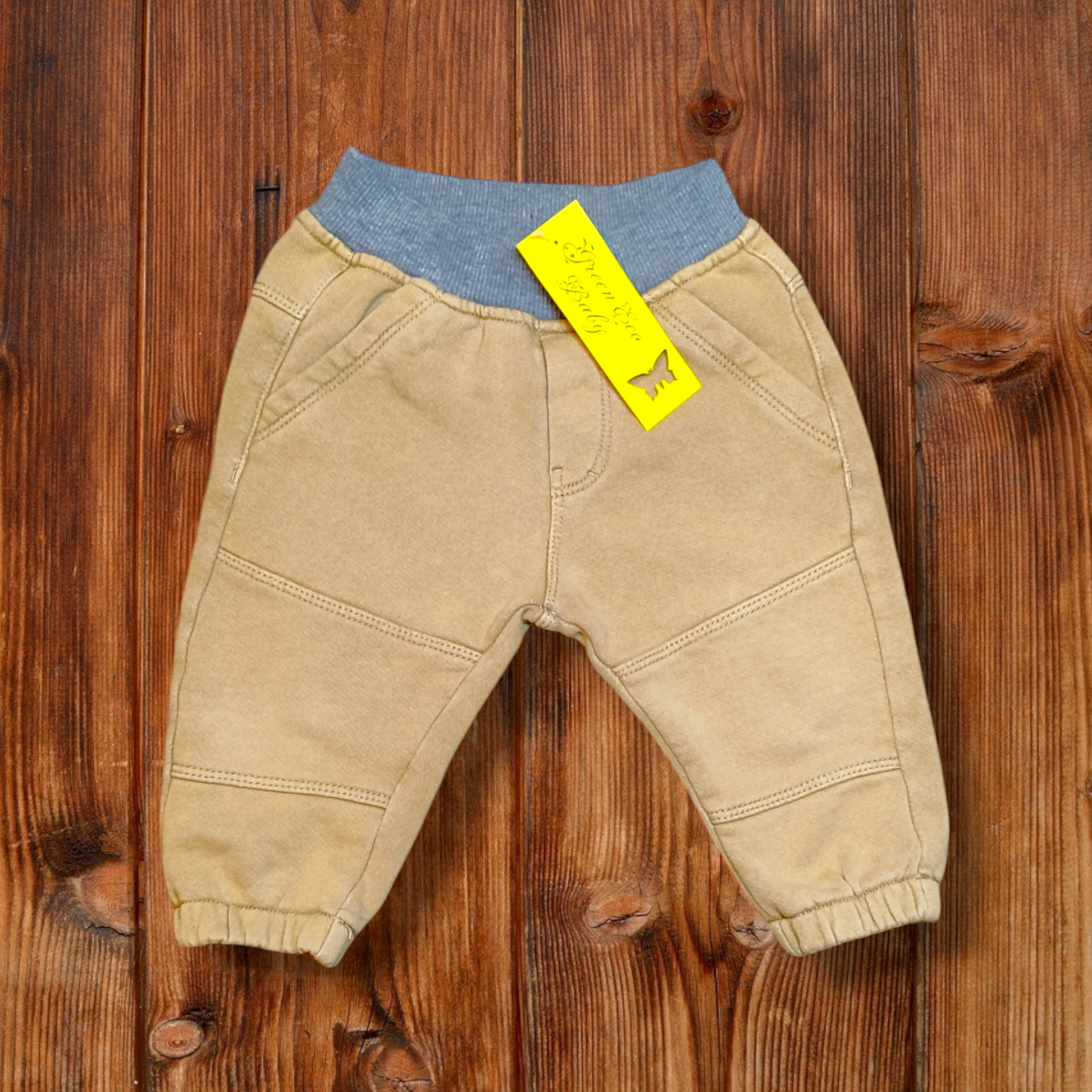 Long Cotton Trousers - Grain de Blé