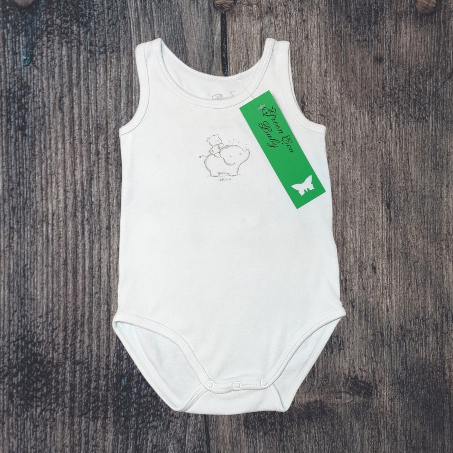 Sleeveless cotton bodysuit - Chicco