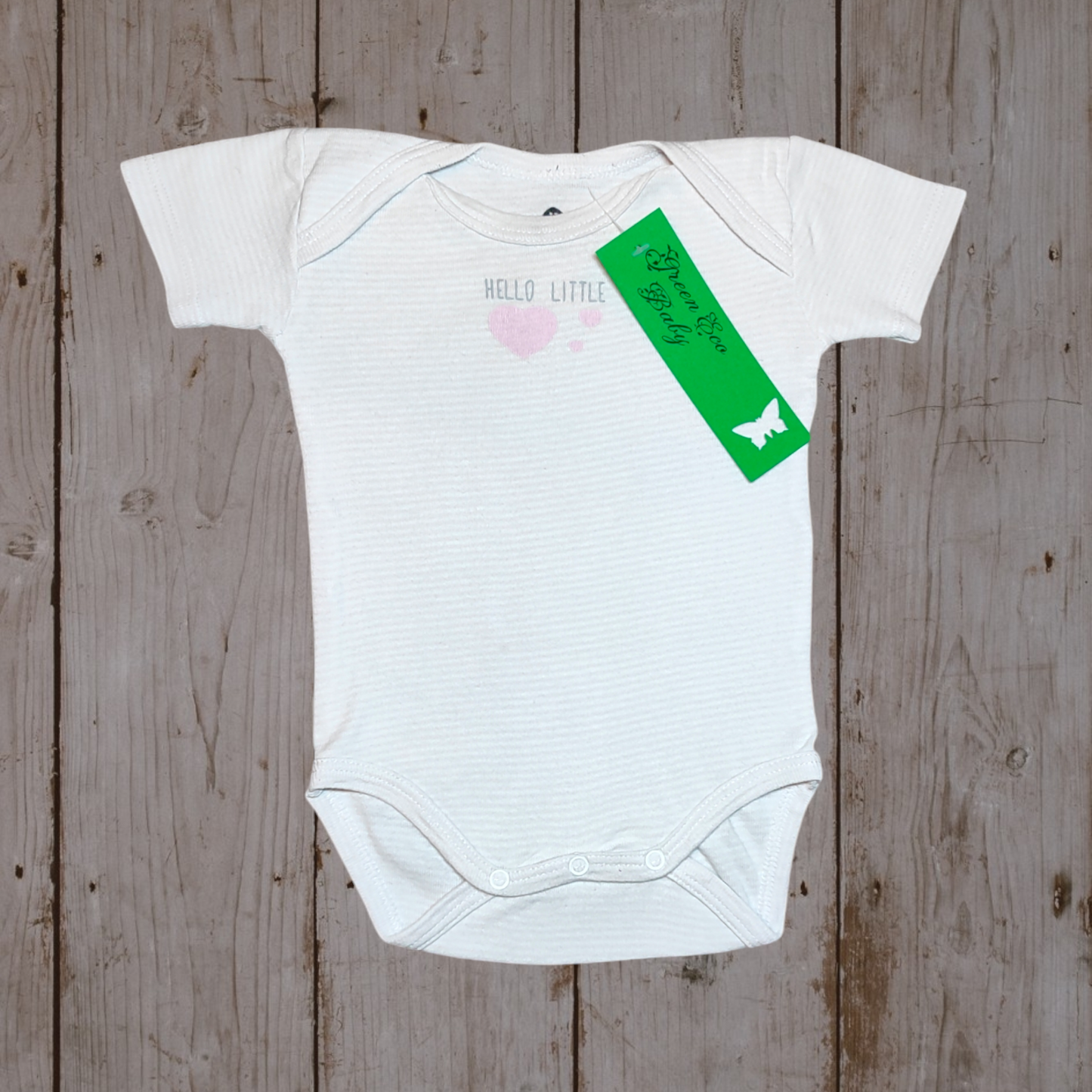 Short-sleeved bodysuit in cotton - Grain de Blé