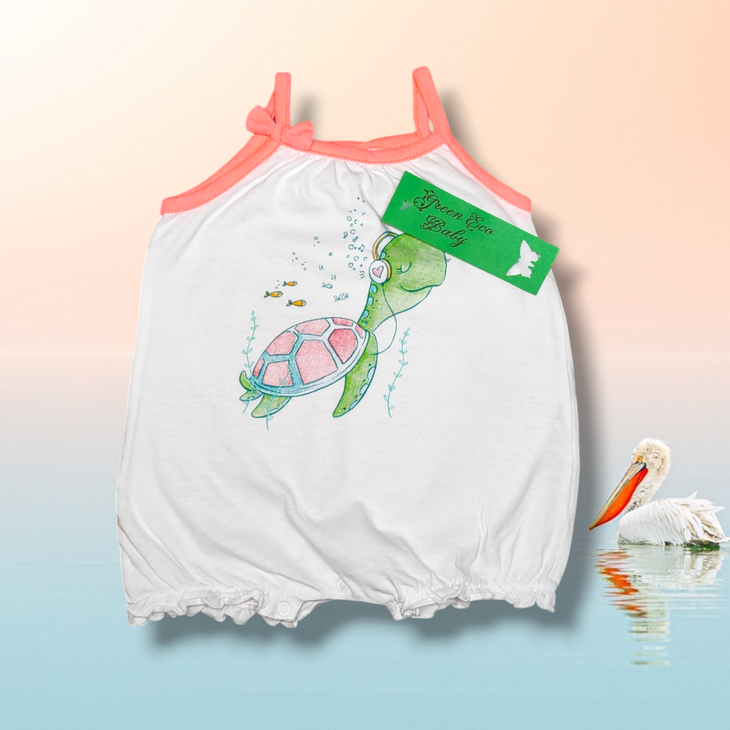 Pagliaccetto smanicato - Blu Kids