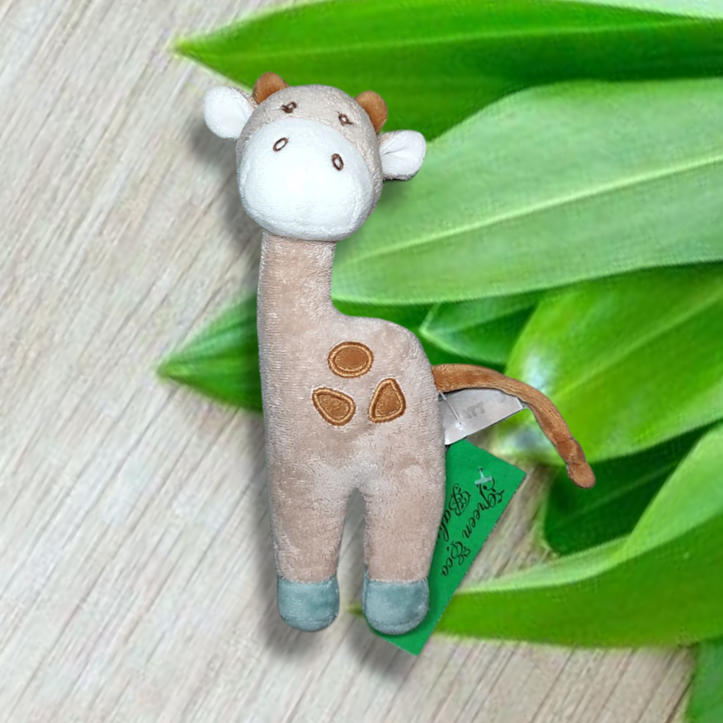 Green Rattle Plush - Nattou