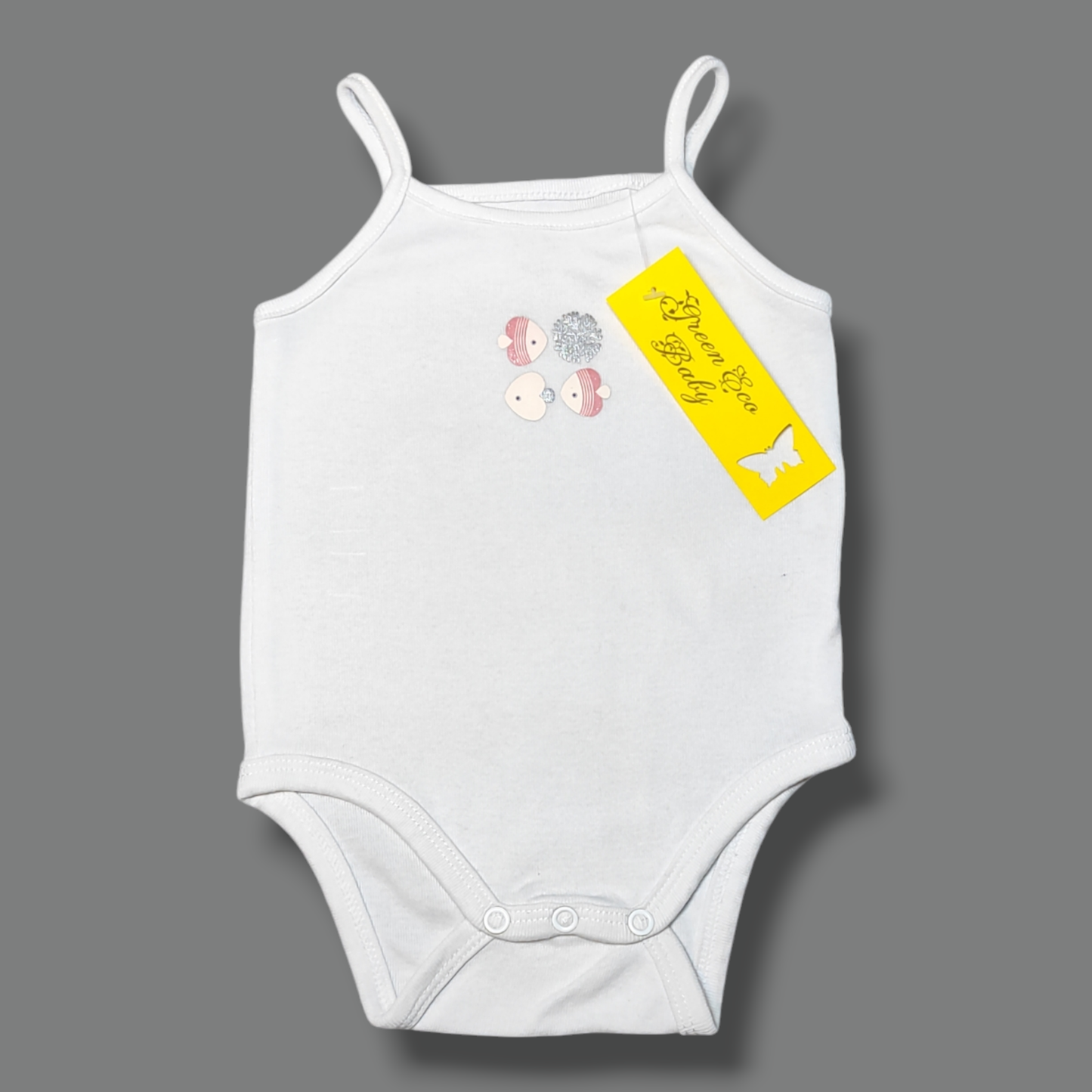 Cotton Sleeveless Bodysuit - Obaibi