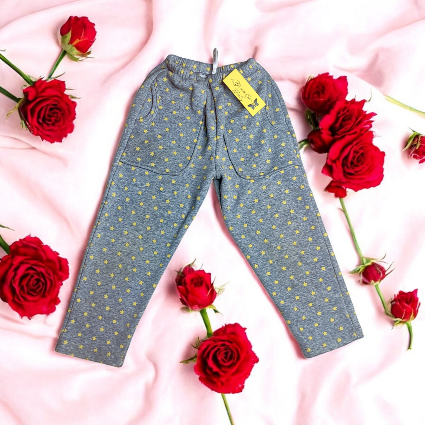 Cotton and Polyester Long Pants - Bebebi