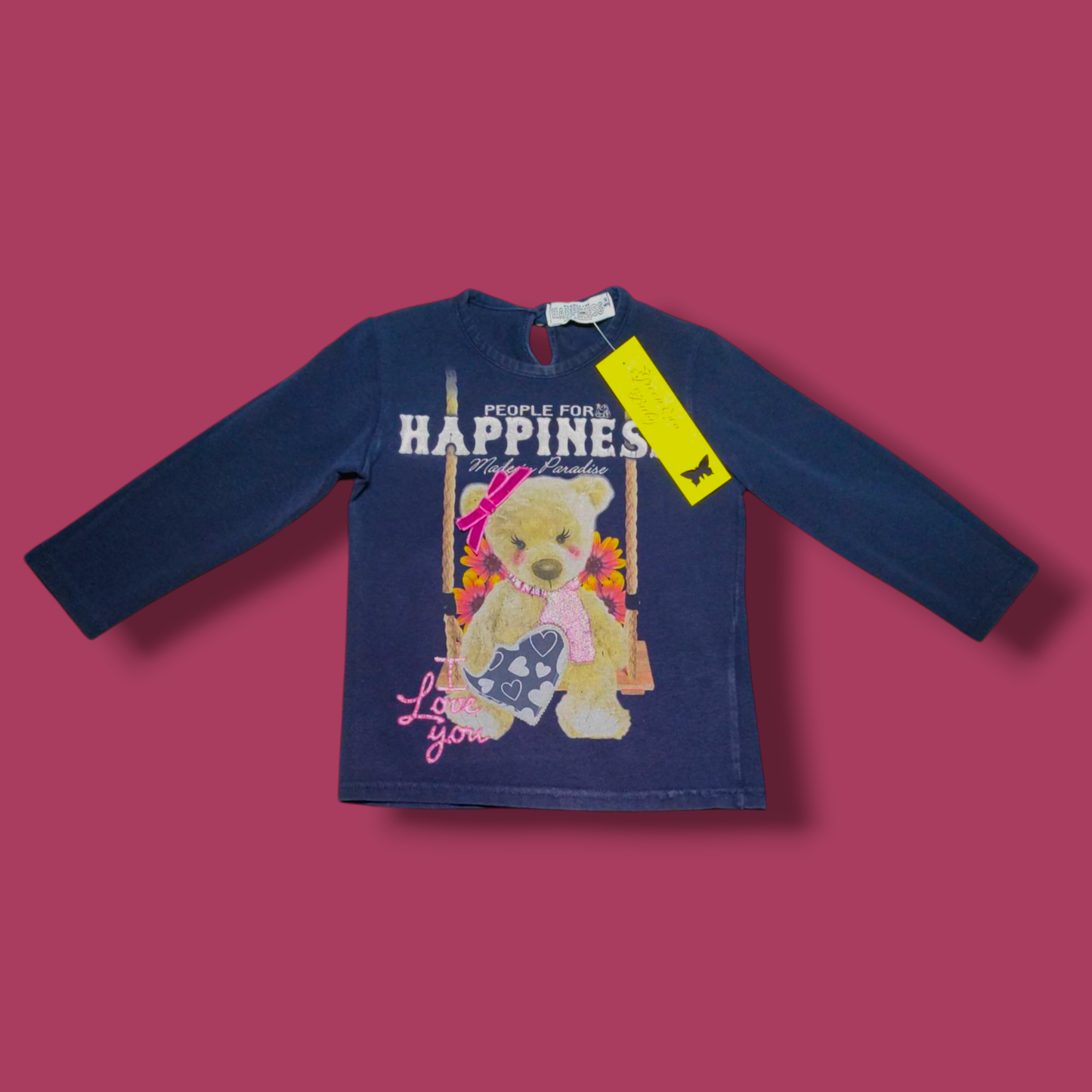 Long Sleeve T-Shirt - Happiness