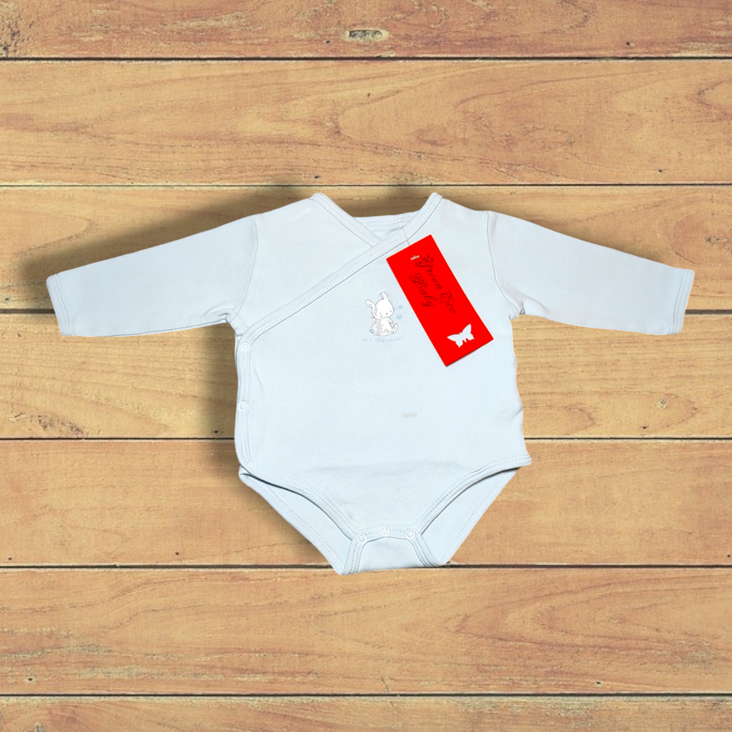 Long Sleeve Bodysuit - Blue Kids