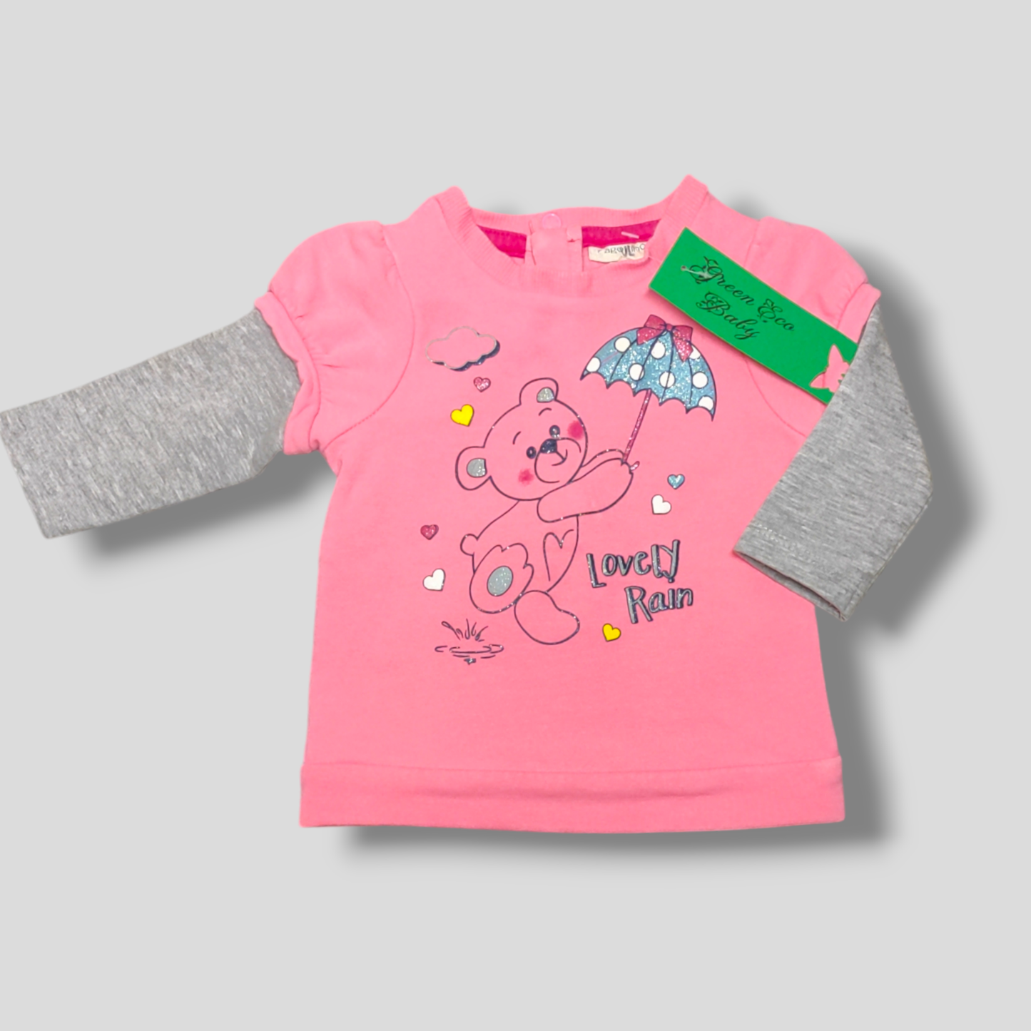 Maglietta maniche lunghe in cotone - Fagottino