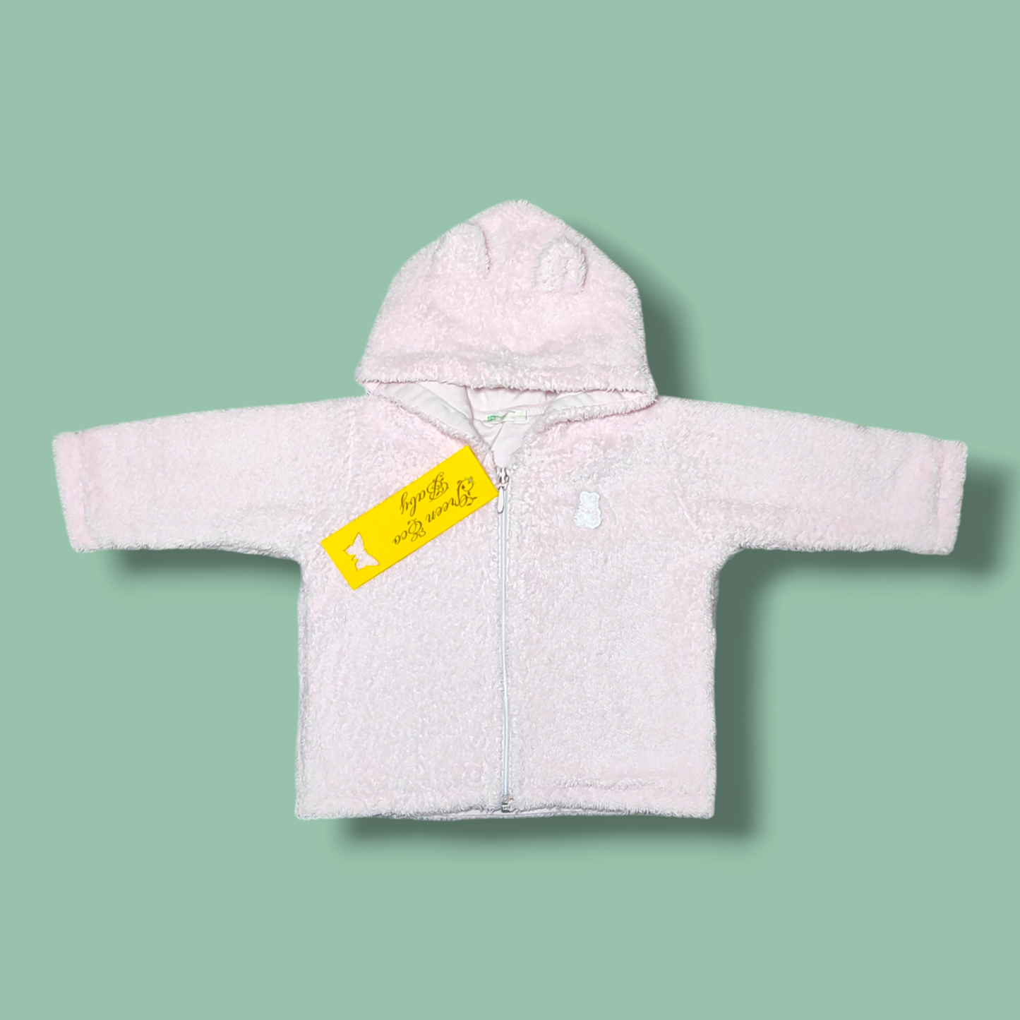 Hoodie with bear ears - Benetton