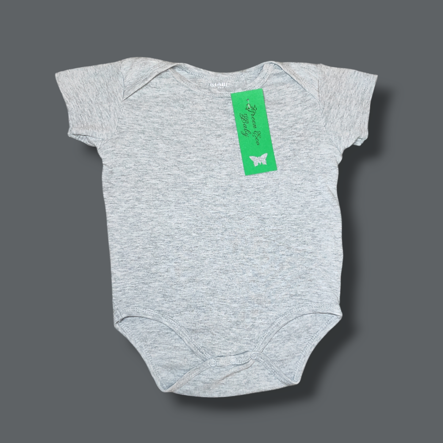 Short-sleeved bodysuit in cotton and polyester - Kiabi