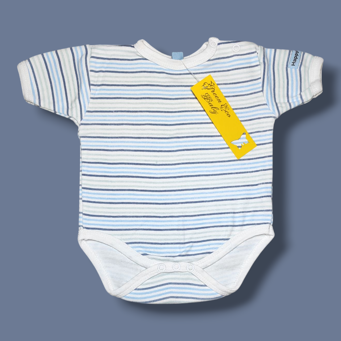 Short Sleeve Bodysuit - Happy Puppy