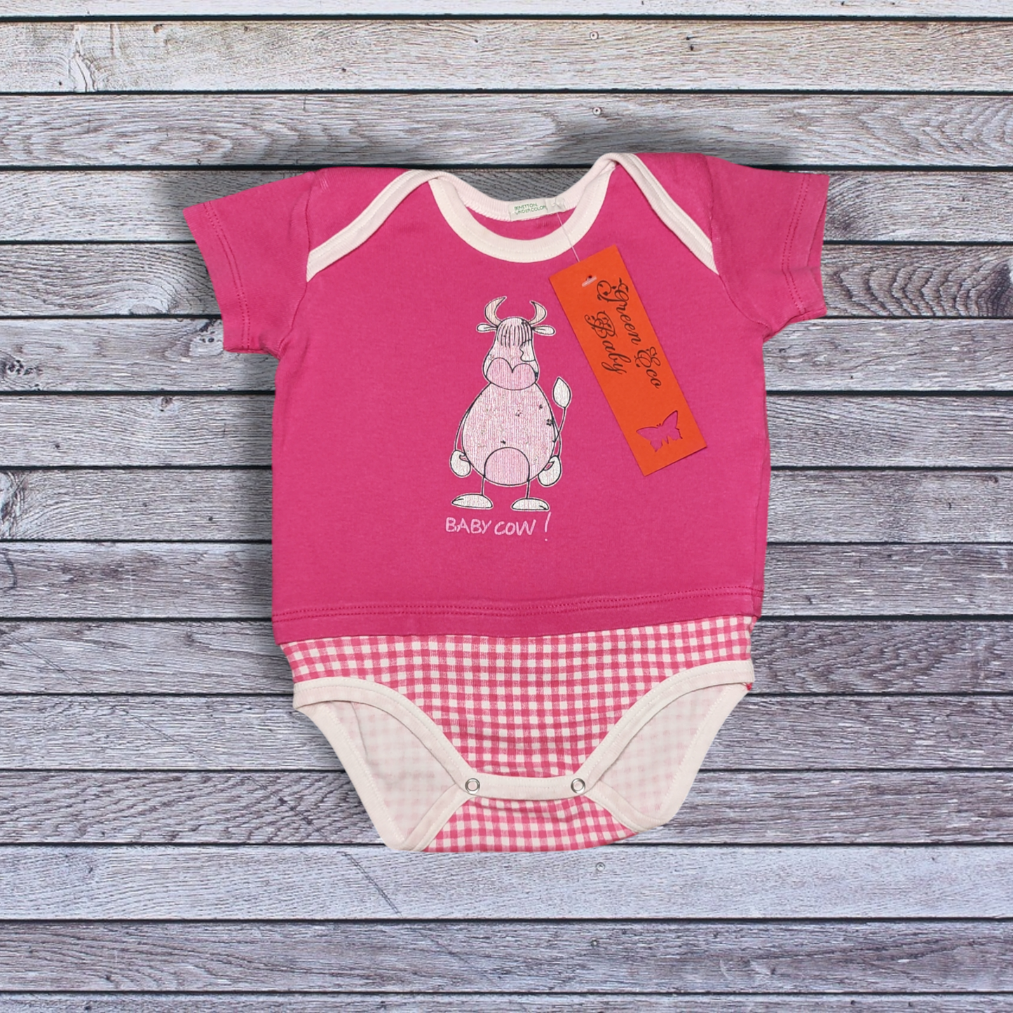 Short-sleeved bodysuit - Benetton