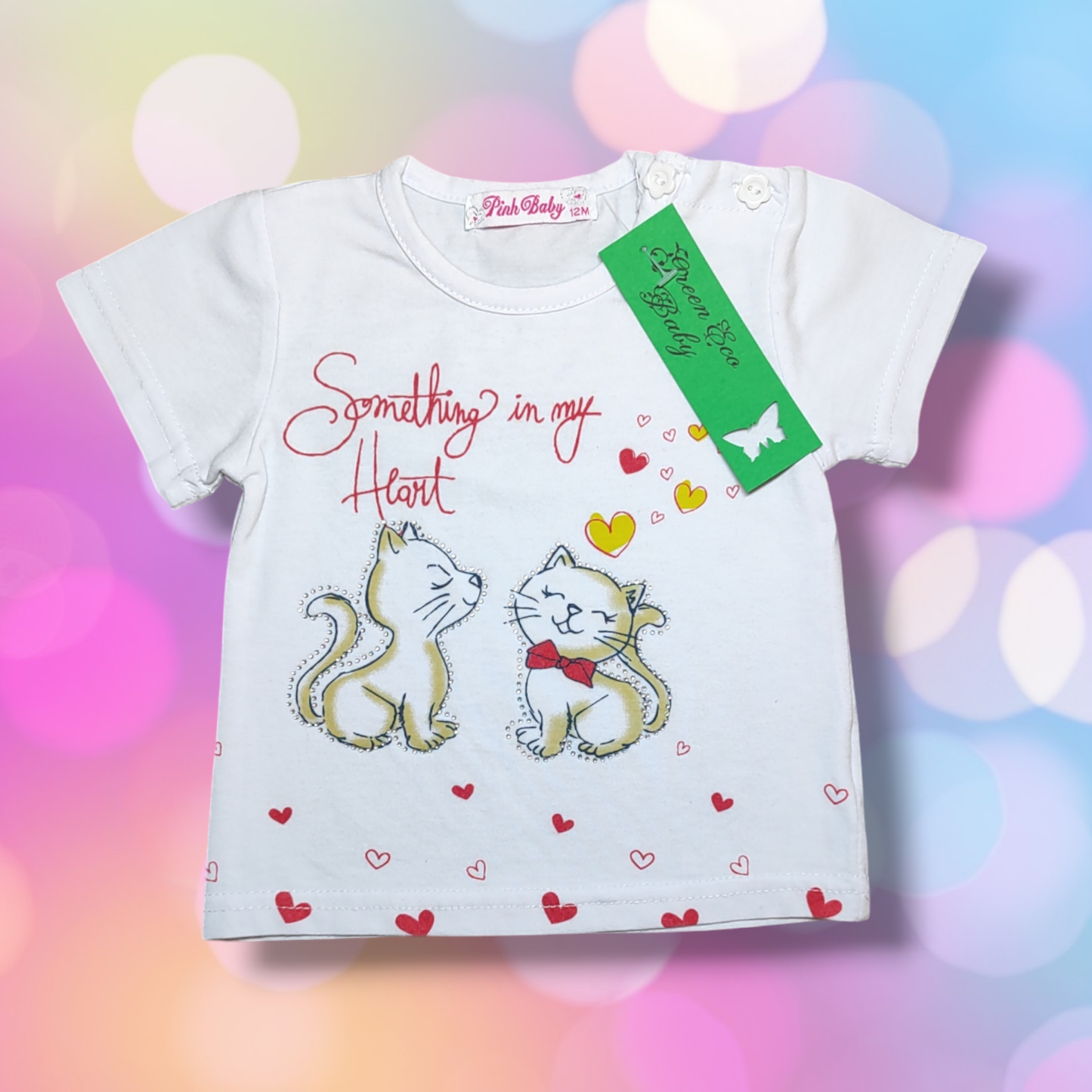 Maglietta Maniche Corte - Pink Baby