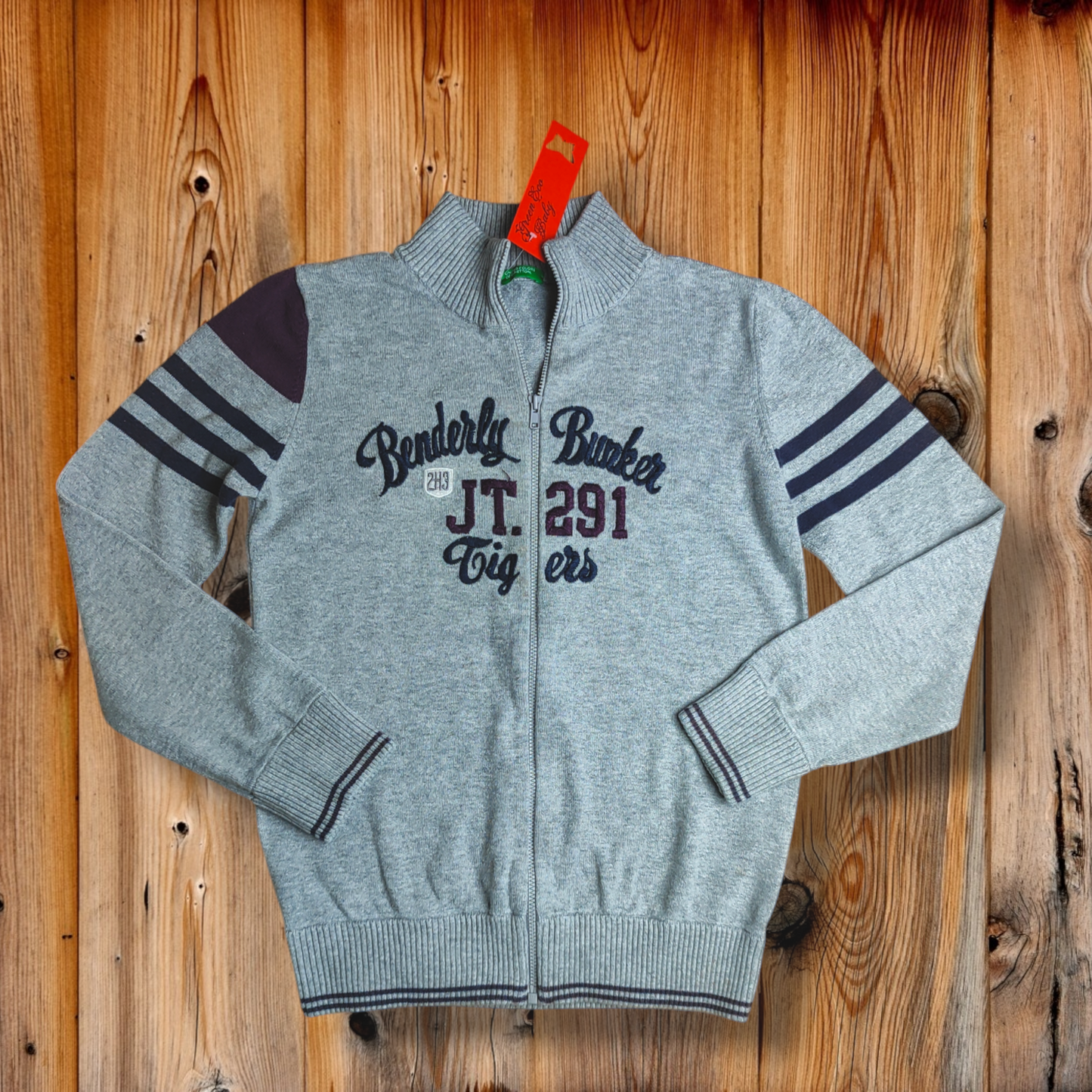 Zip Up Sweatshirt - Benetton