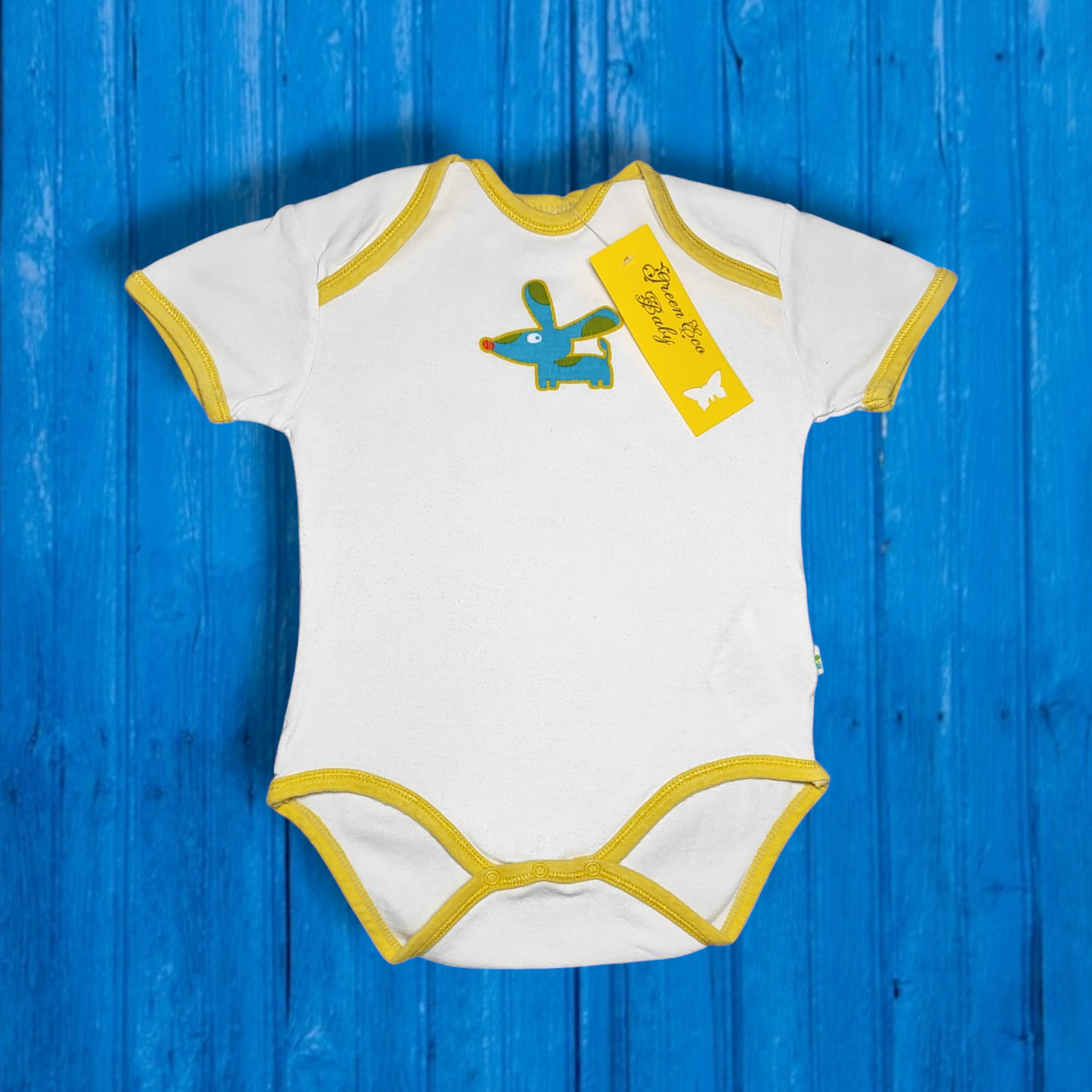 Short Sleeve Bodysuit - Natural &