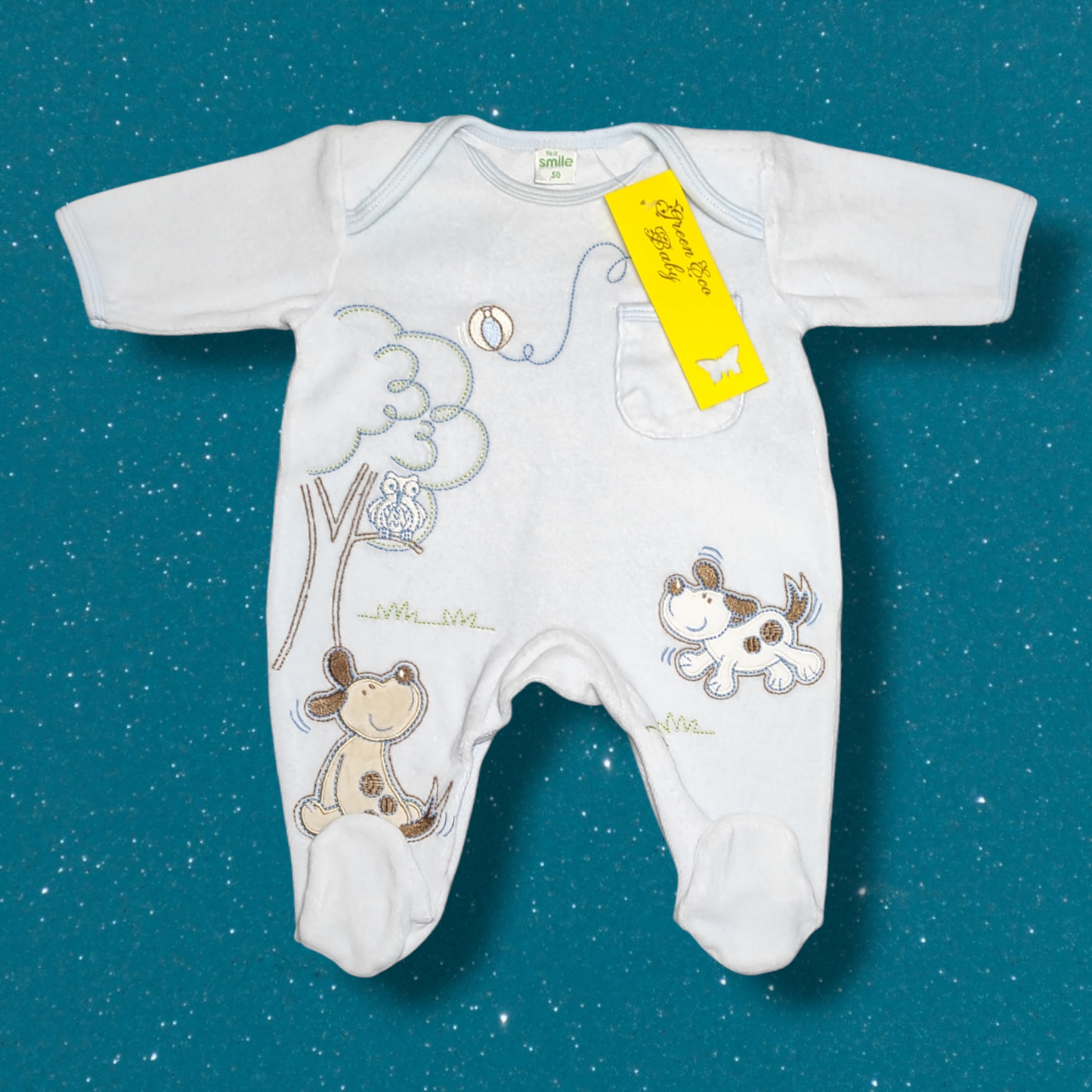 Cotton Onesie - First Smile