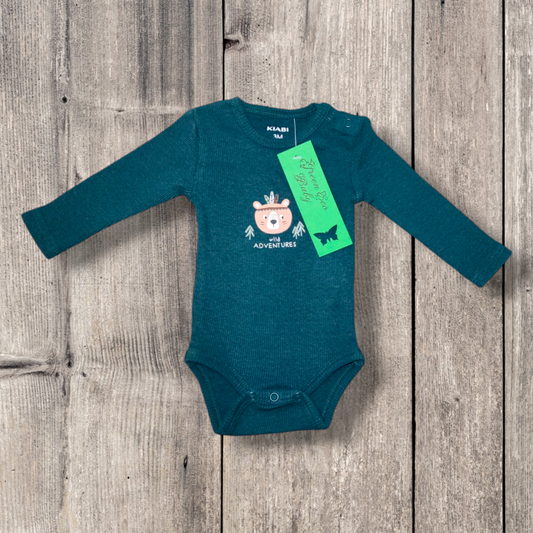 Body maniche lunghe in cotone - Kiabi