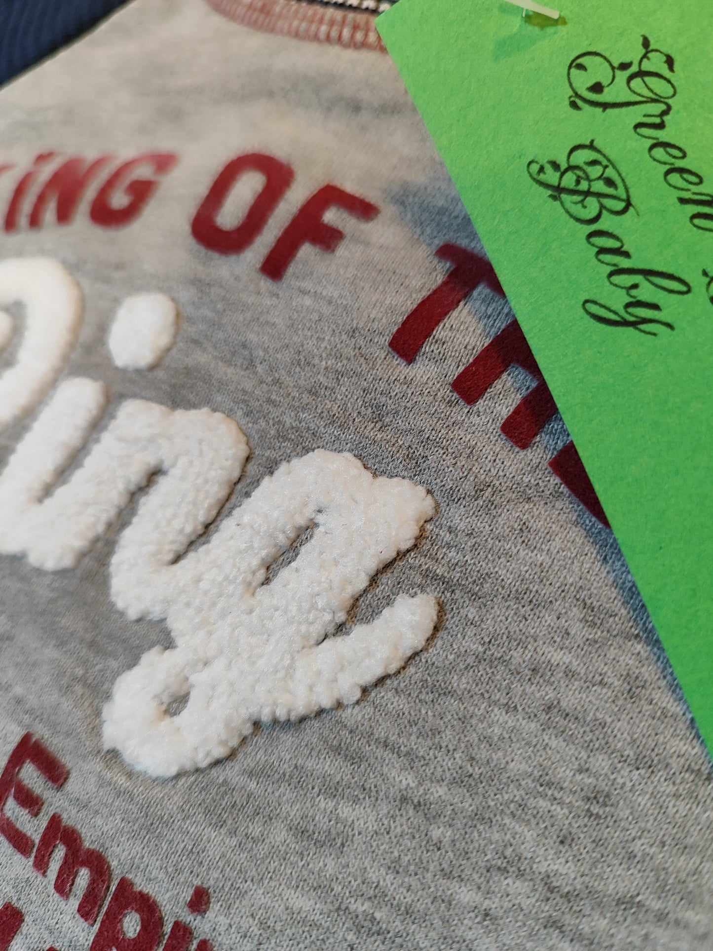 Grey and Blue Fleece Inside Sweatshirt - Original Marines