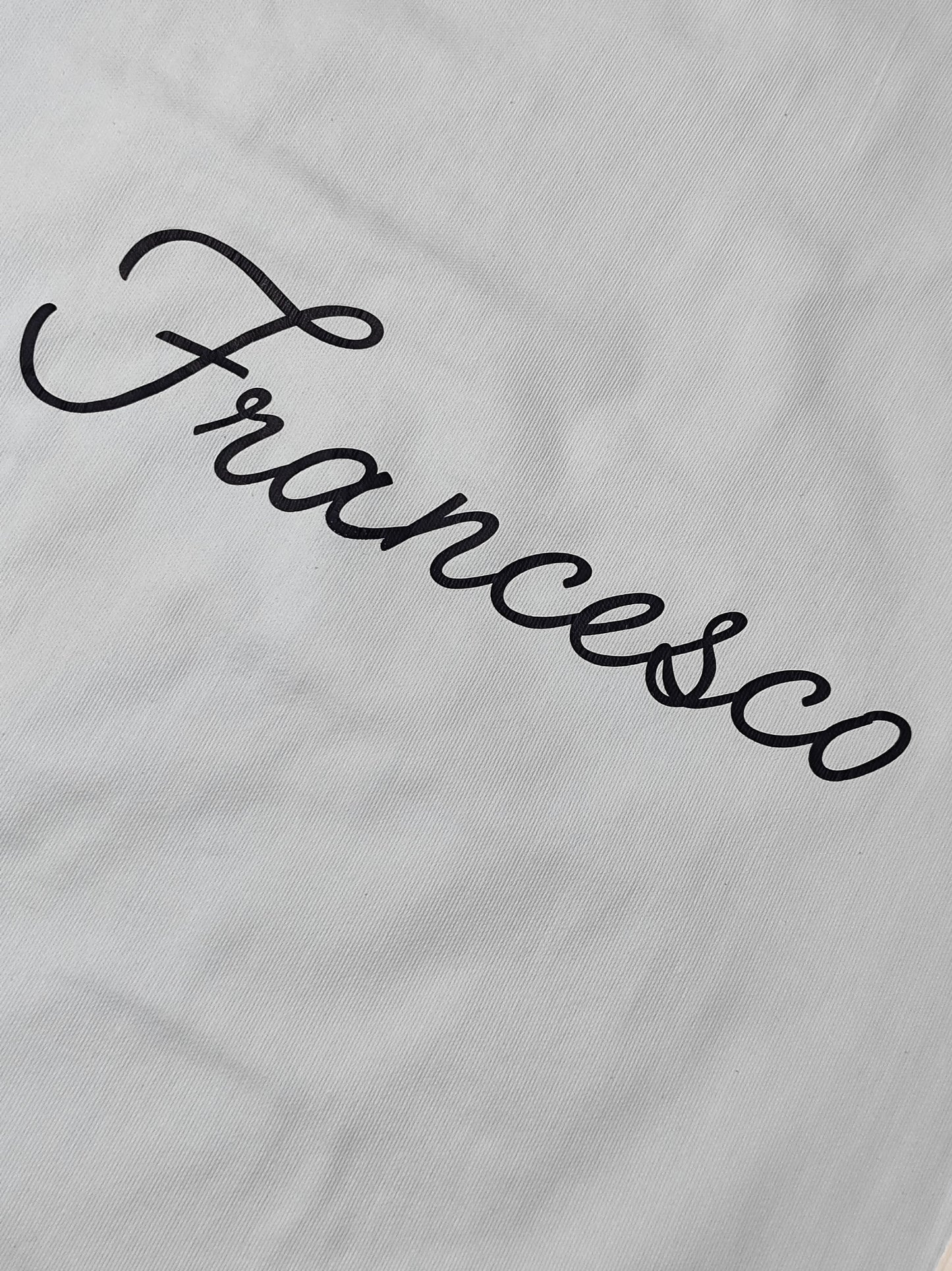 Lenzuolo Copriletto Personalizzato "Francesco" - Suyitalianstyle