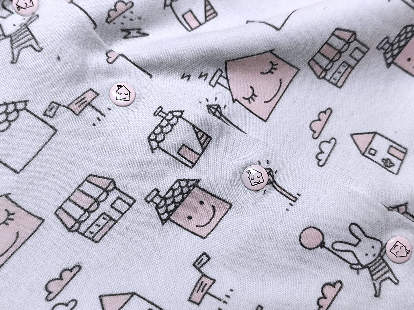 Maglietta a Maniche Lunghe in Cotone - Blukids