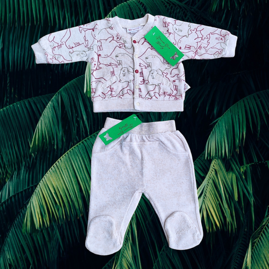 Unisex-Einteiler-Set aus Chenille – Brums