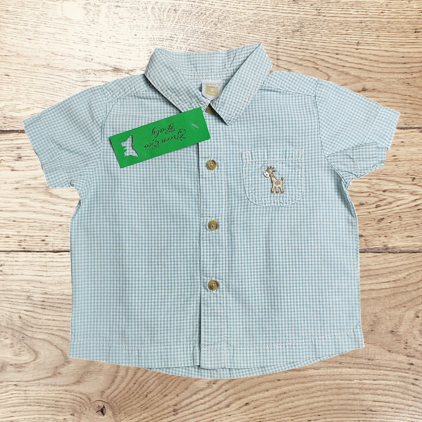 Short Sleeve Cotton Shirt - Carter's