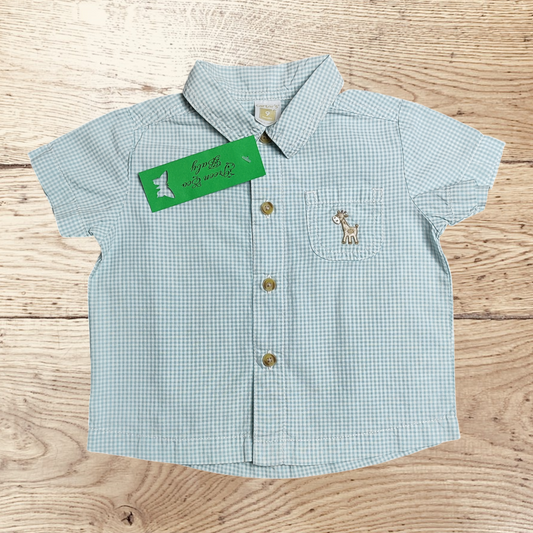 Short Sleeve Cotton Shirt - Carter's