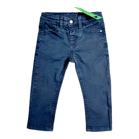 Pantaloni lunghi simil jeans in cotone - Mayoral